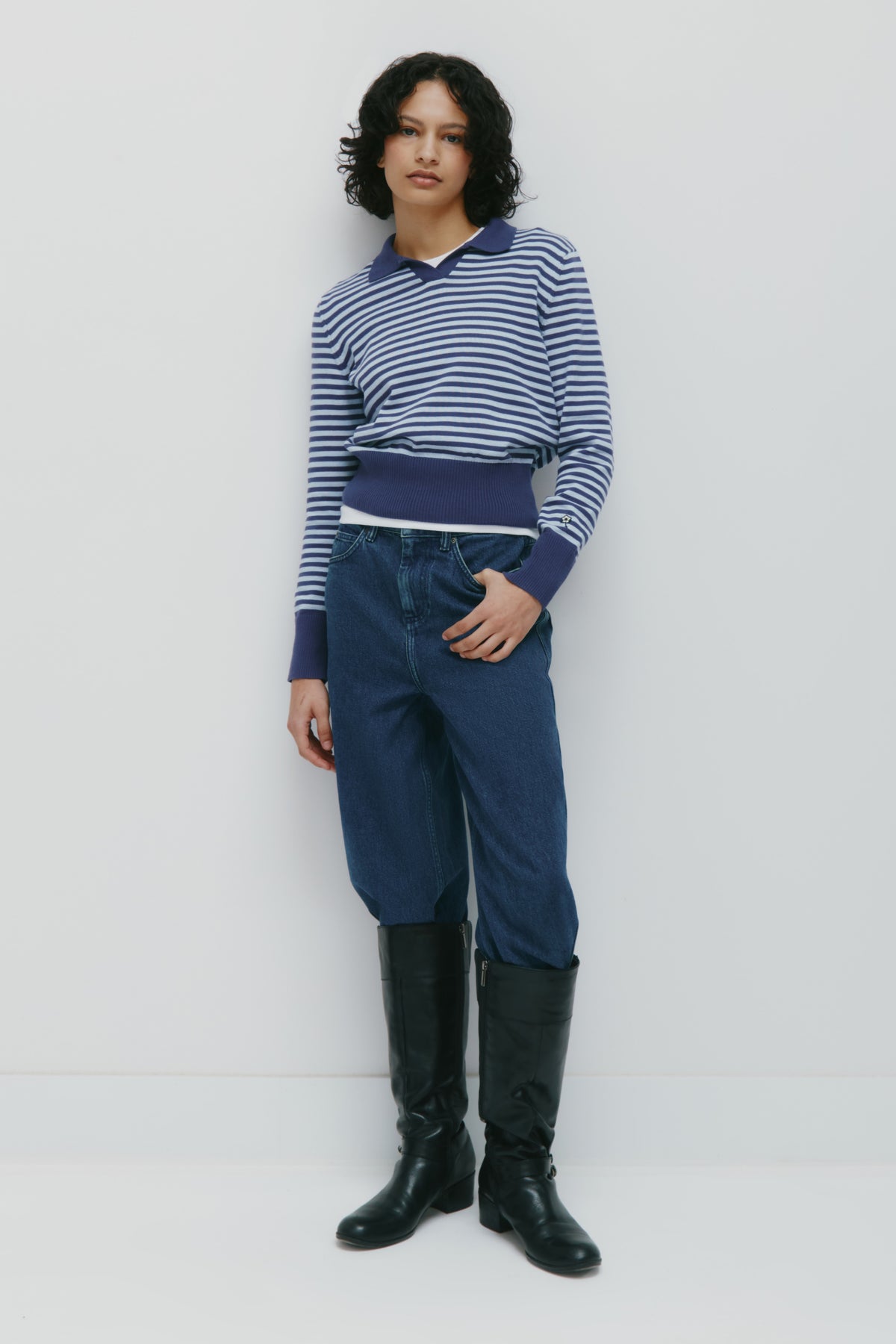 Model is 5’6” and is wearing a size XS.