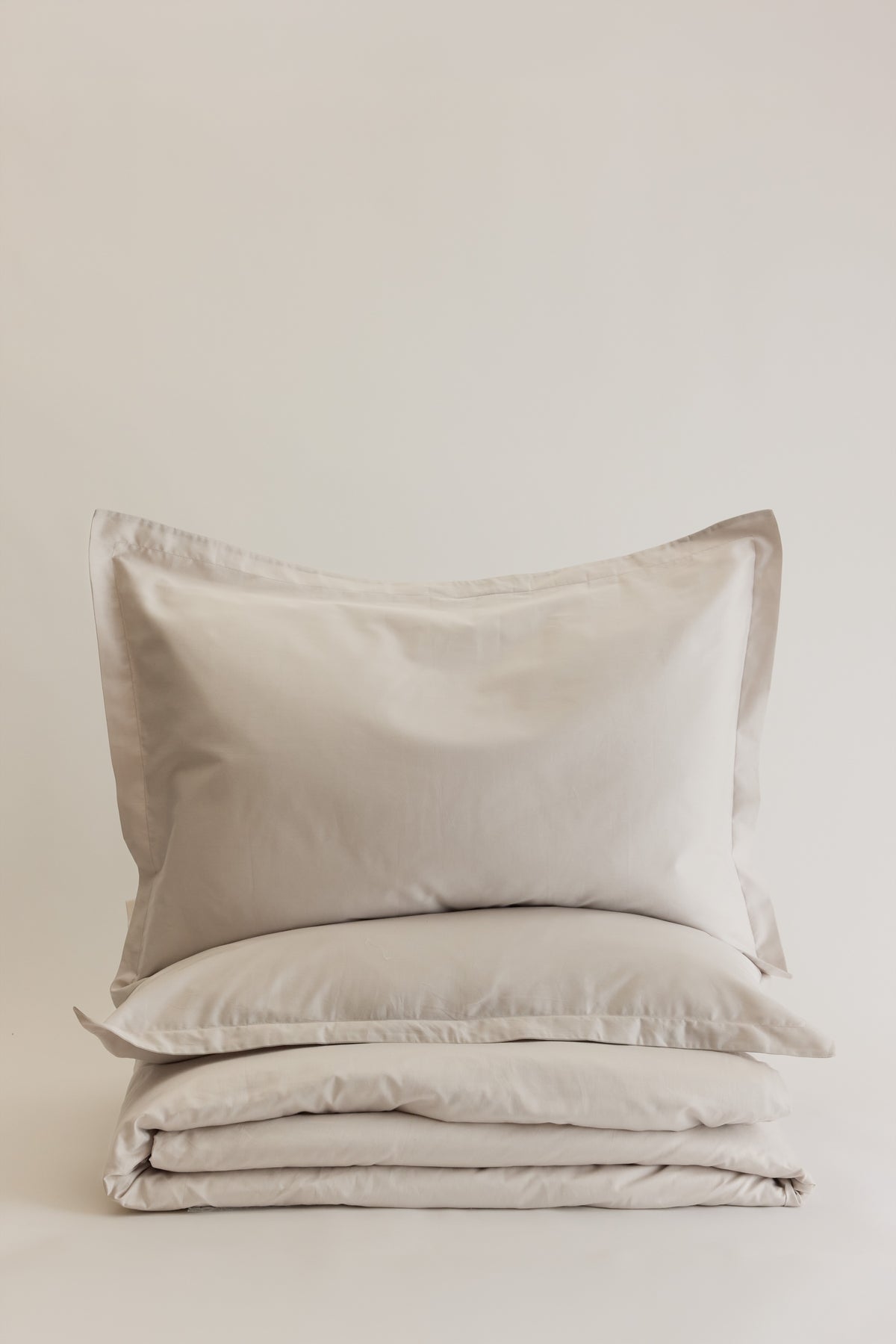 Duvet Cover Sham Set Aluminum