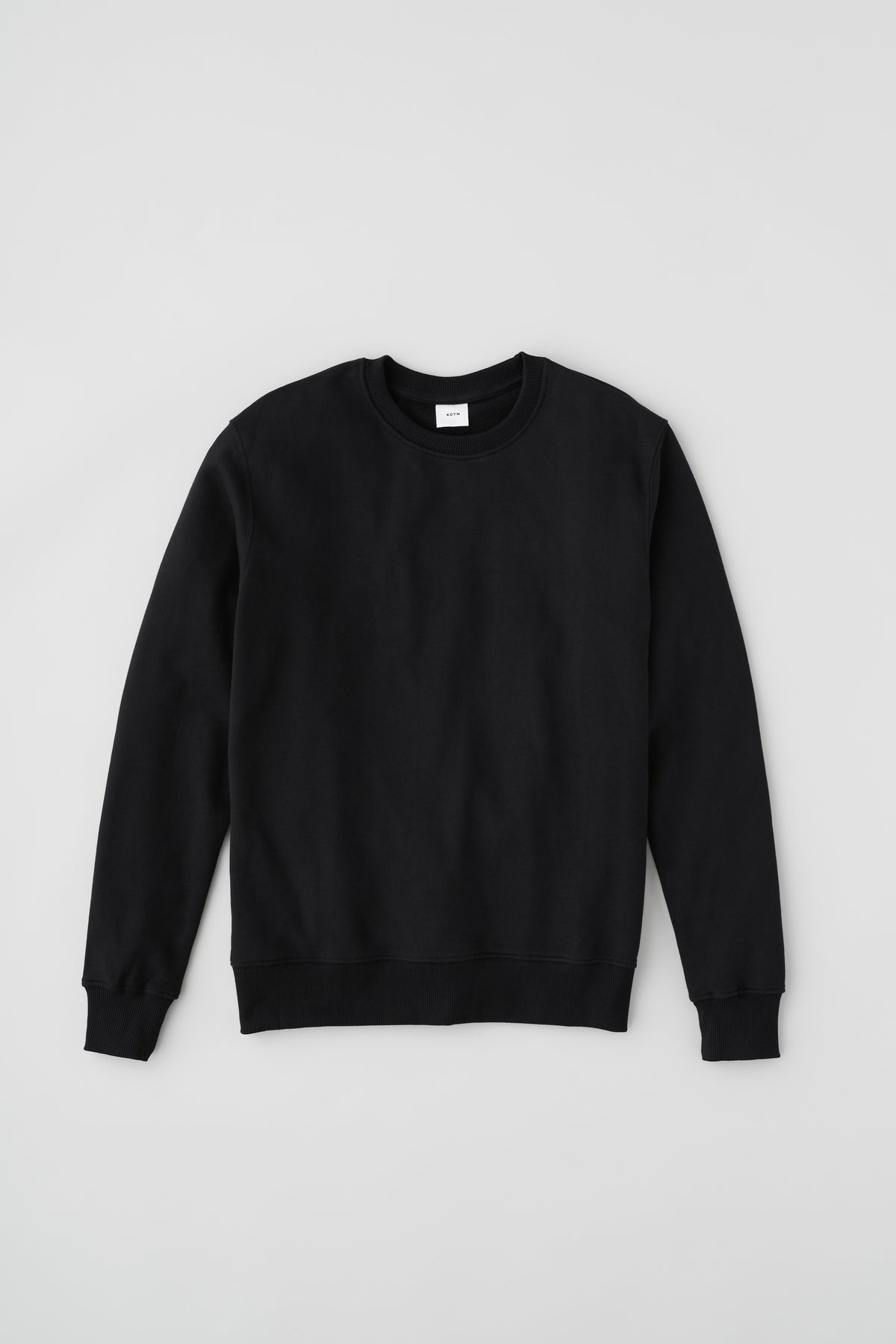 Unisex French Terry Sweatshirt in Black - DO NOT PUBLISH ONLINE CHECK WITH YOYA