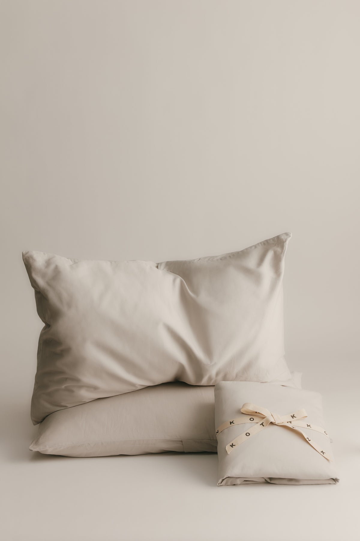 Fitted Sheet Pillowcase Set Aluminum