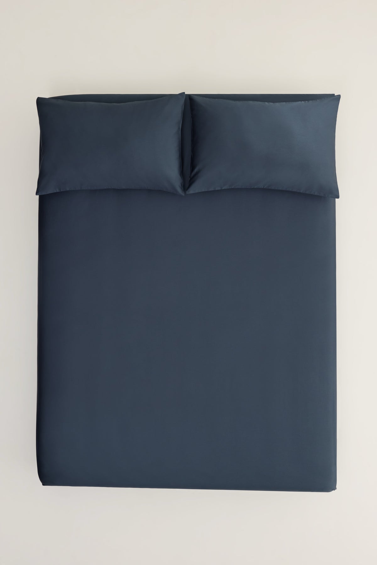 Fitted Sheet and Pillowcase Set in Dark Slate