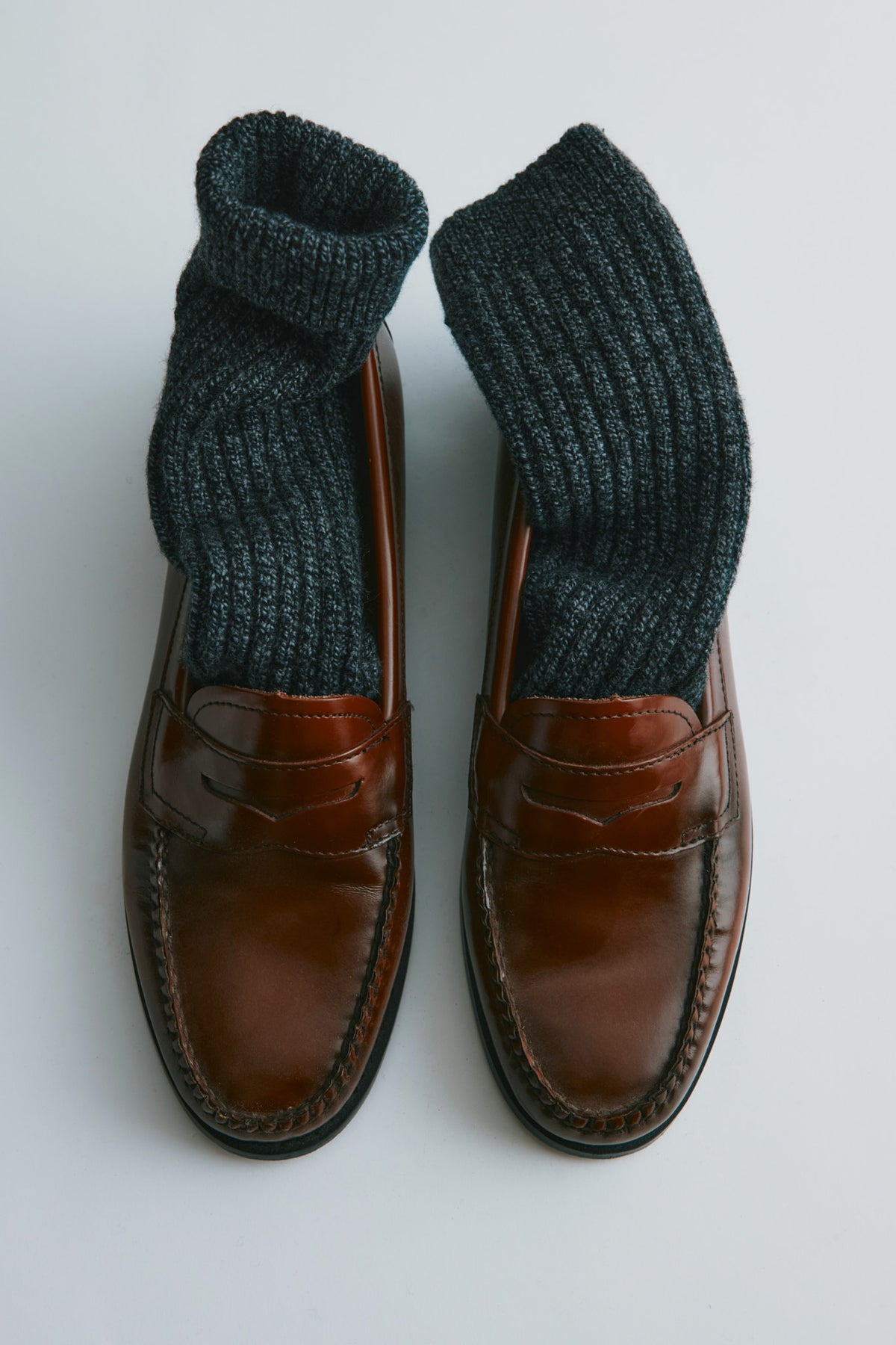 Highlands Sweater Socks Black Charcoal