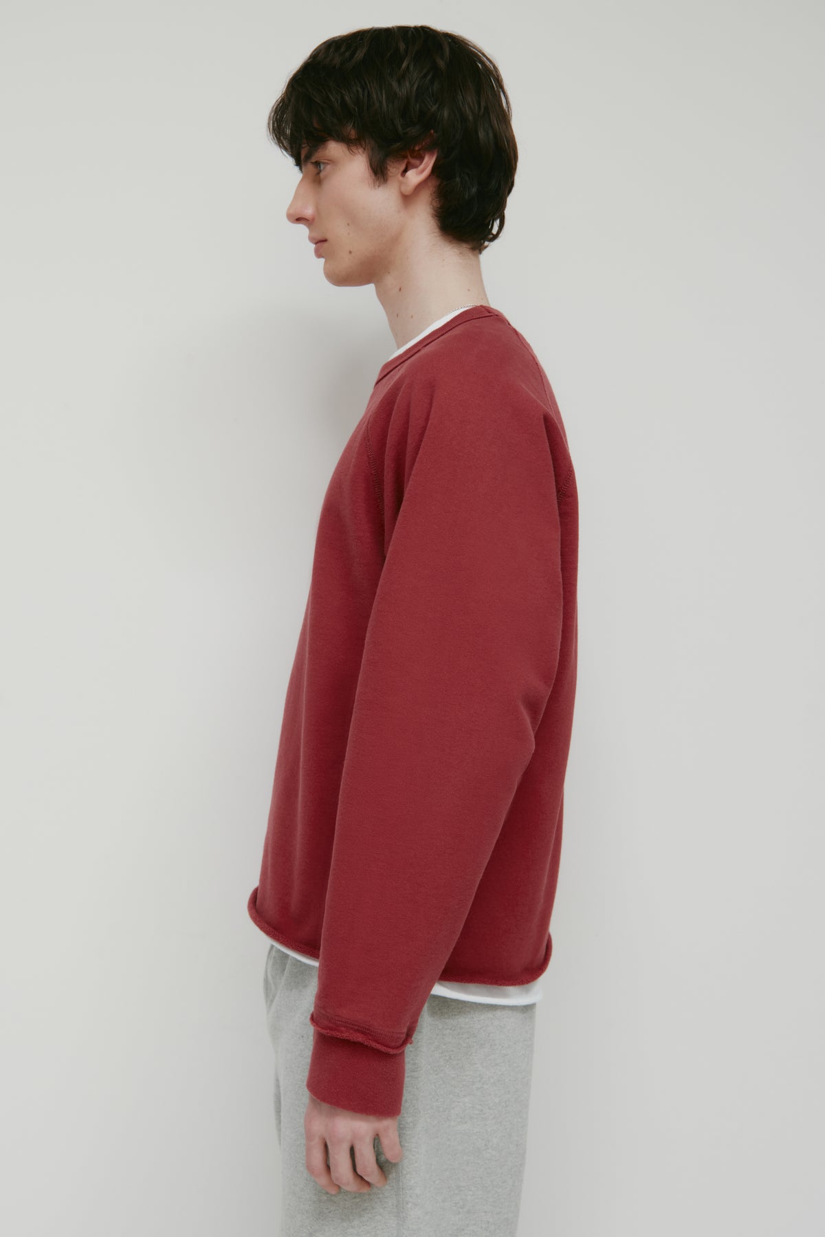 Men's Asr Cut-off Crewneck in Yakimo