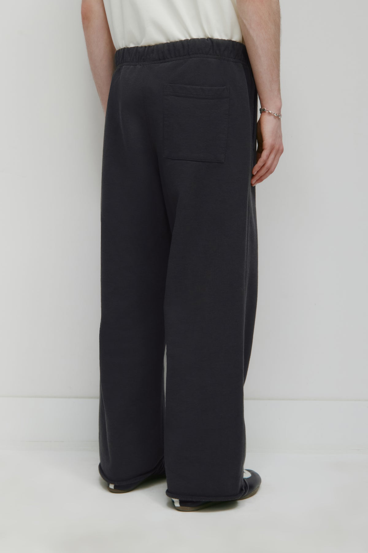 Sweatpant Asr Cut-off Pour Hommes en presque noir