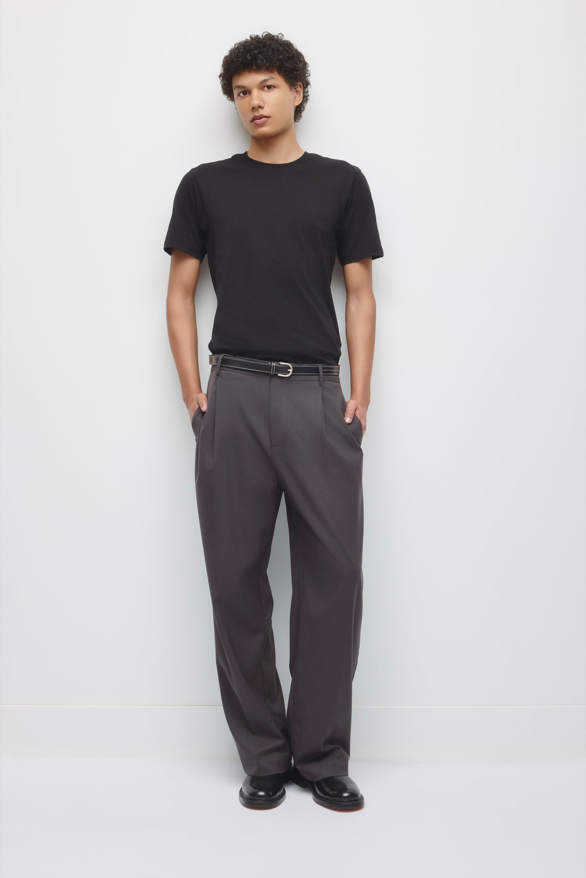 Hommes Essential Crew en noir