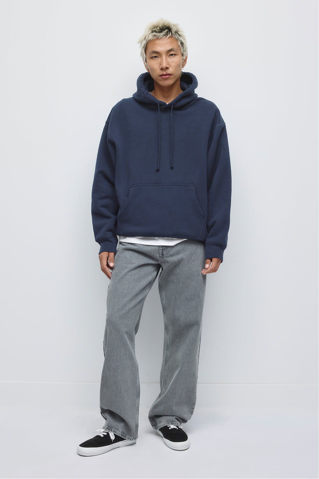 Men's Heavyweight Hoodie in Pitch Navy