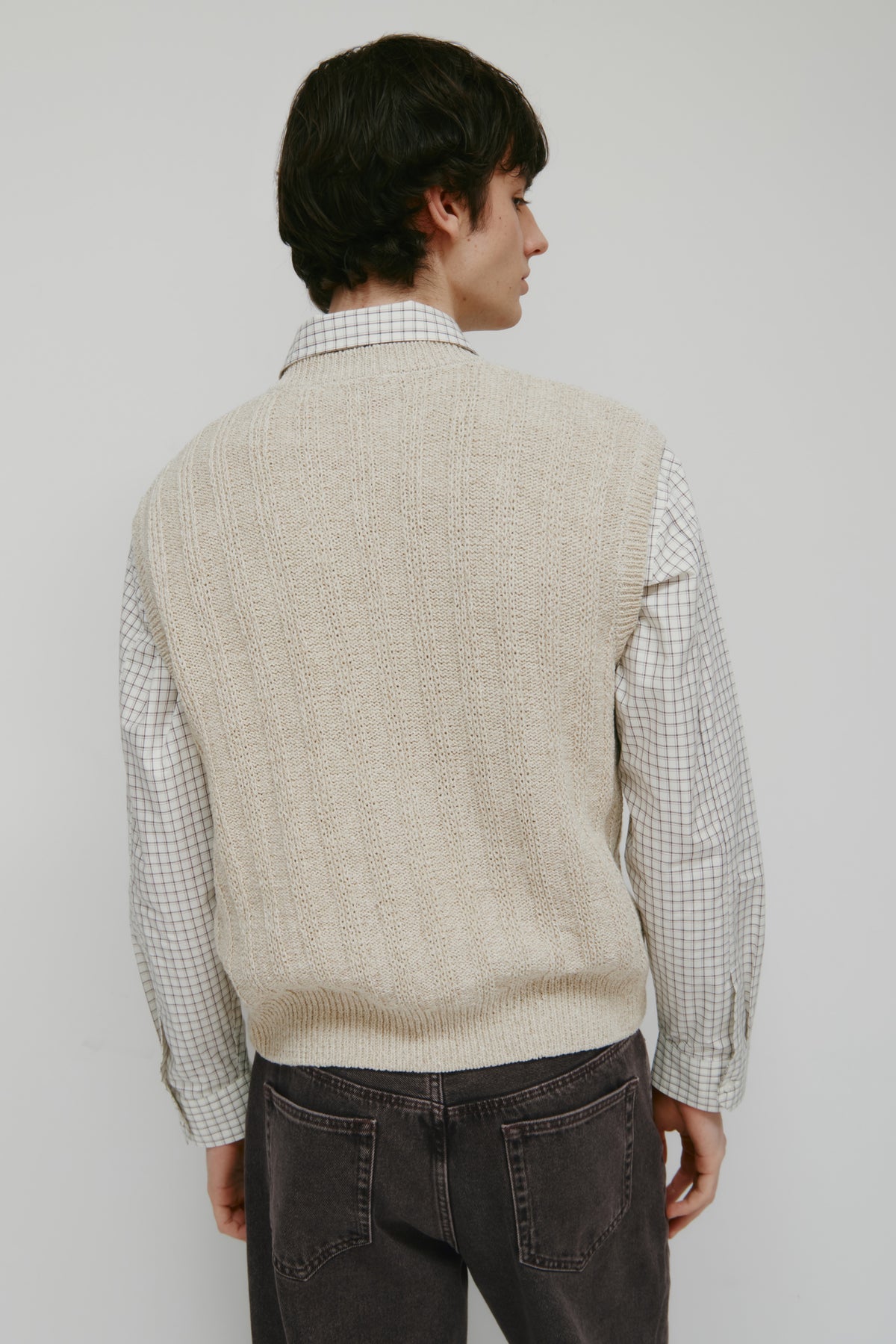 Gilet Nima pour homme en dove