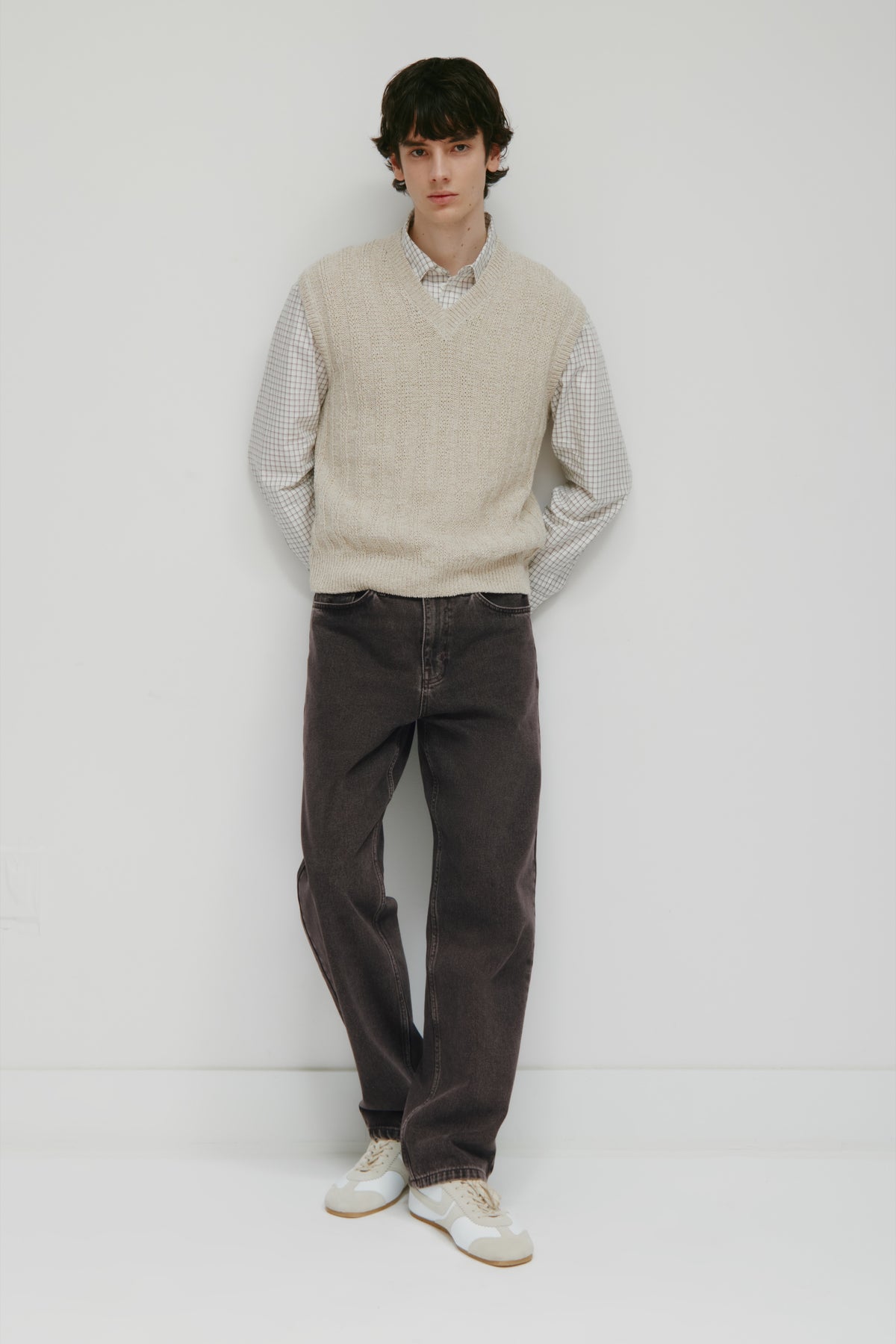 Gilet Nima pour homme en dove
