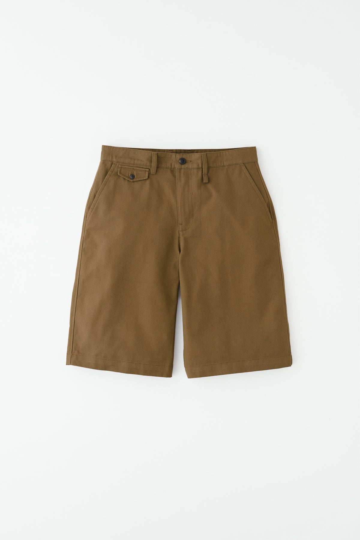 Twill Bermuda Shorts Walnut