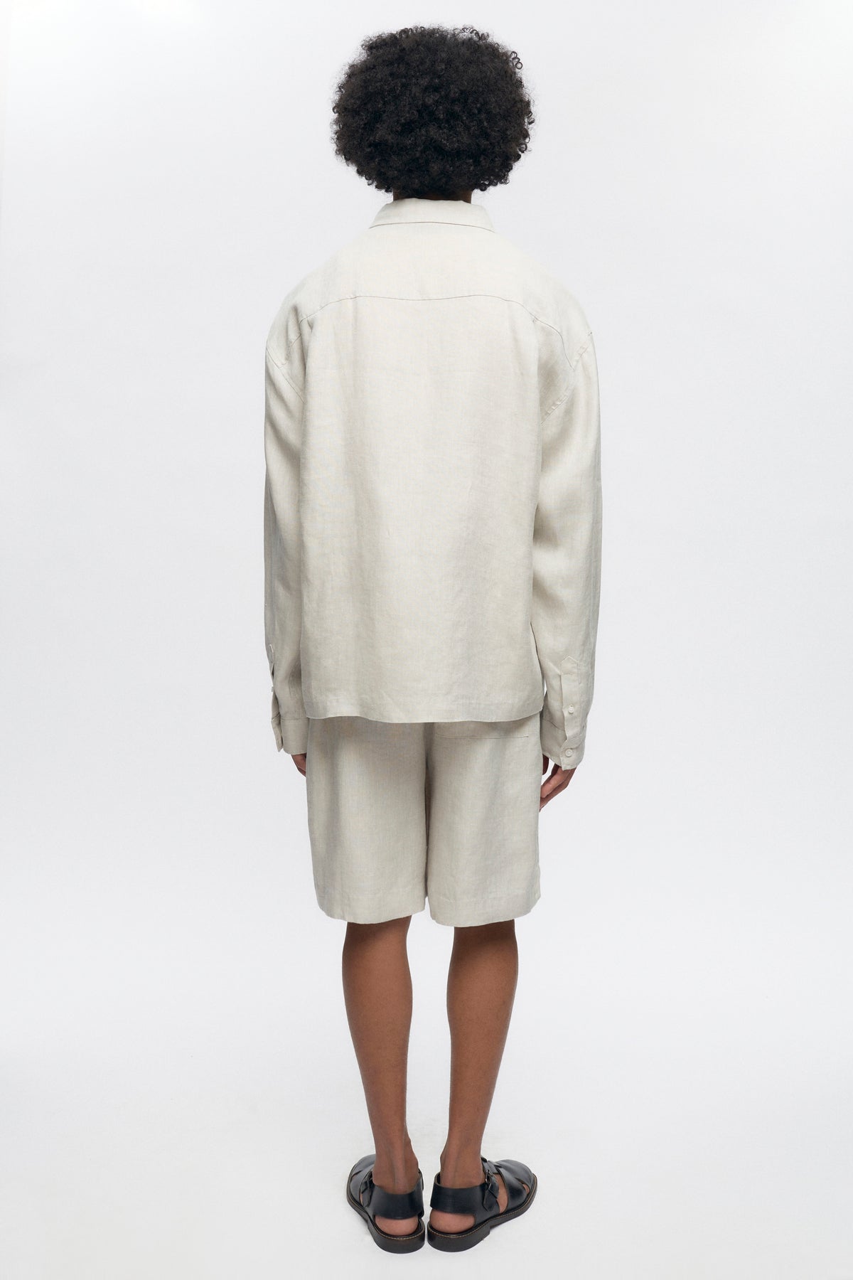 Cairo Linen Short in Natural