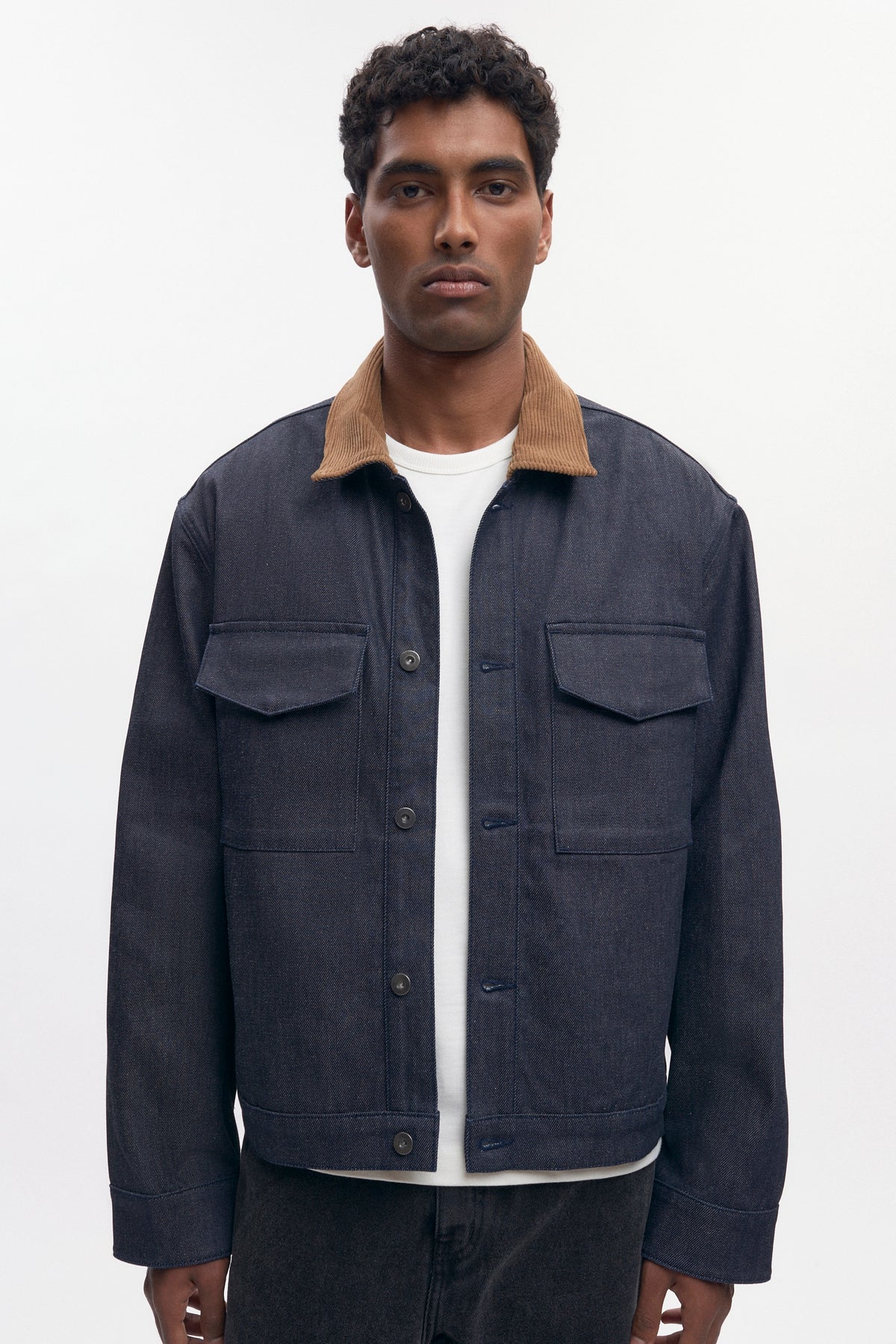 Surchemise en denim pour homme en raw