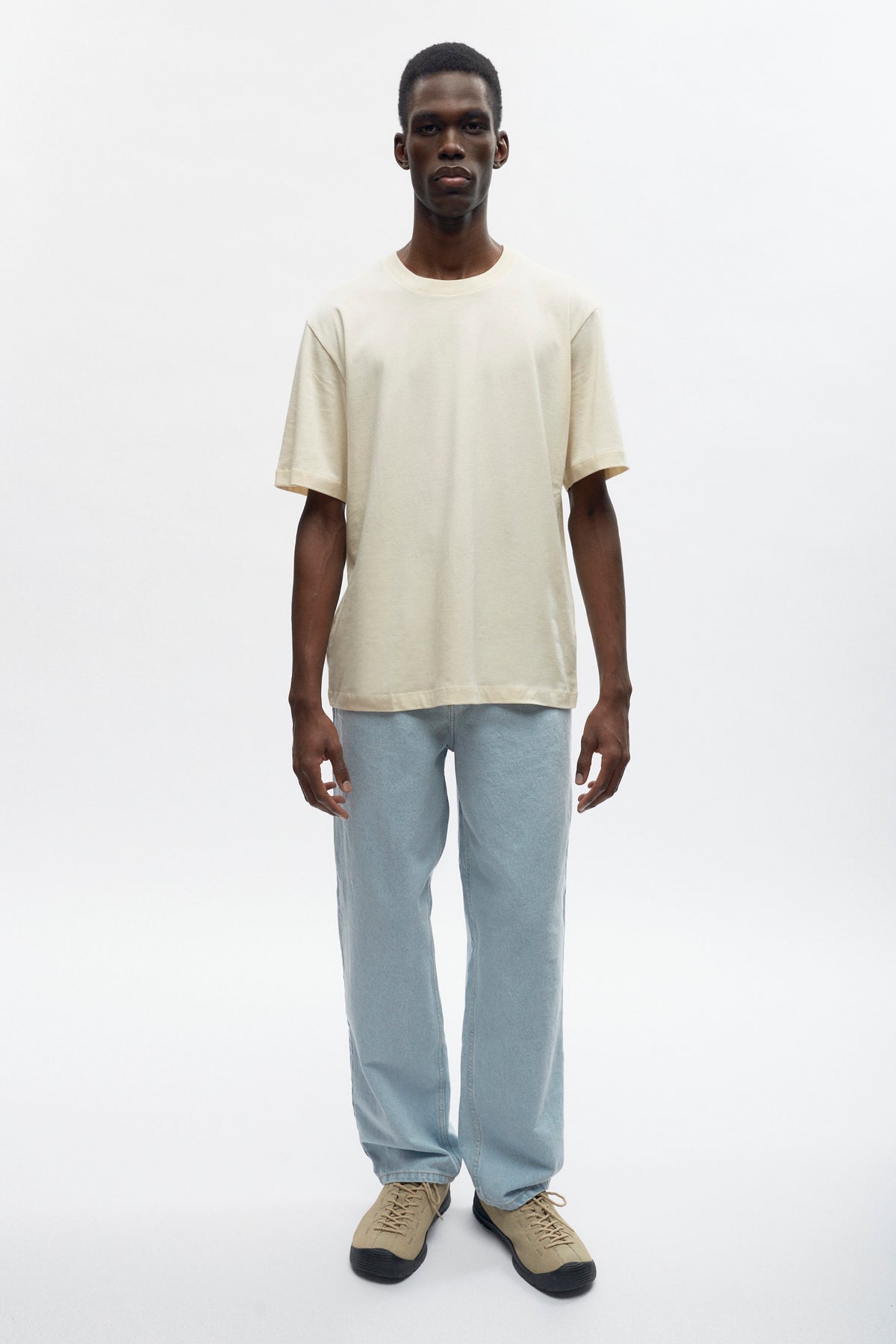 Men's Easy Crew in Natural