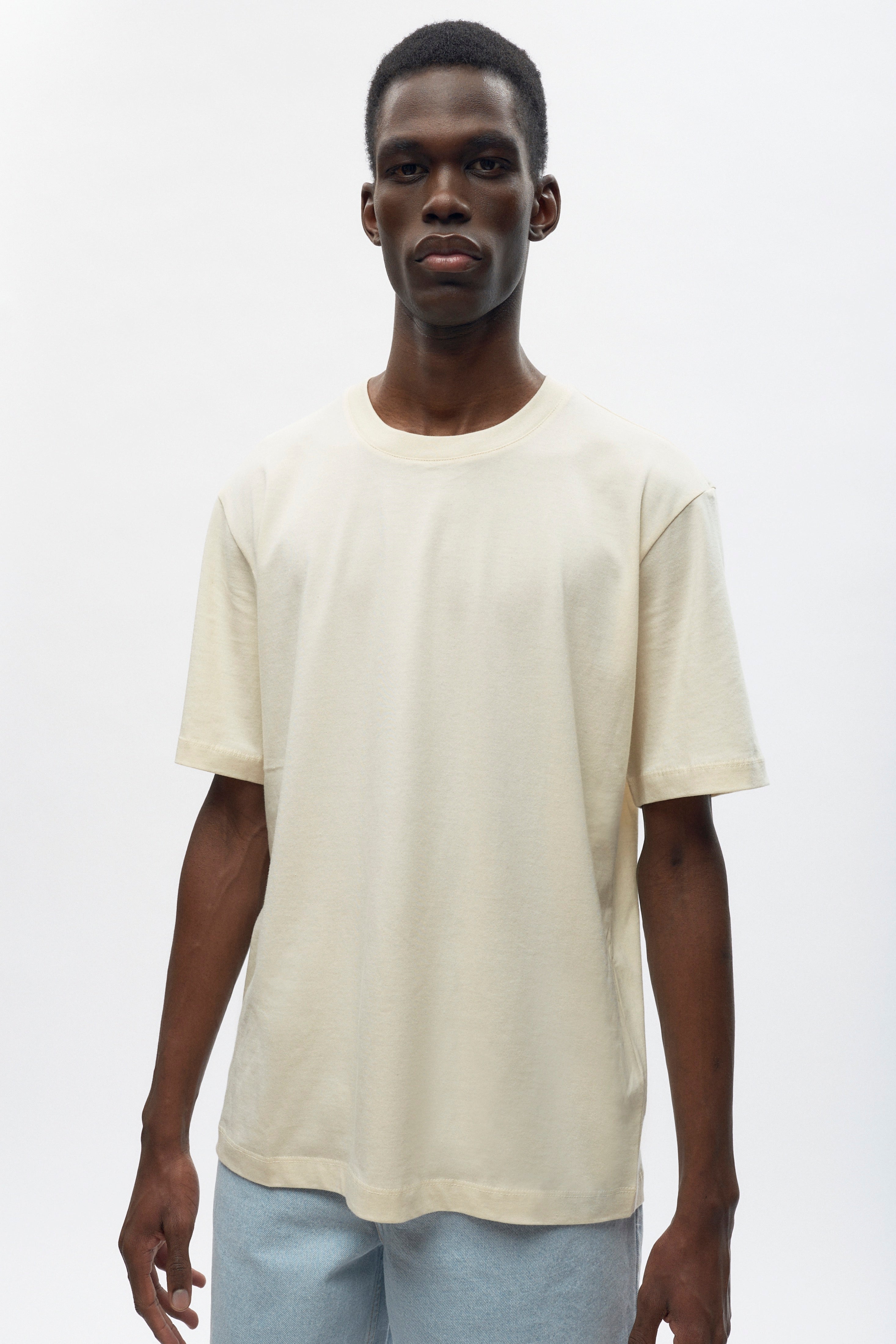 T-shirt Easy Crew Homme en naturel