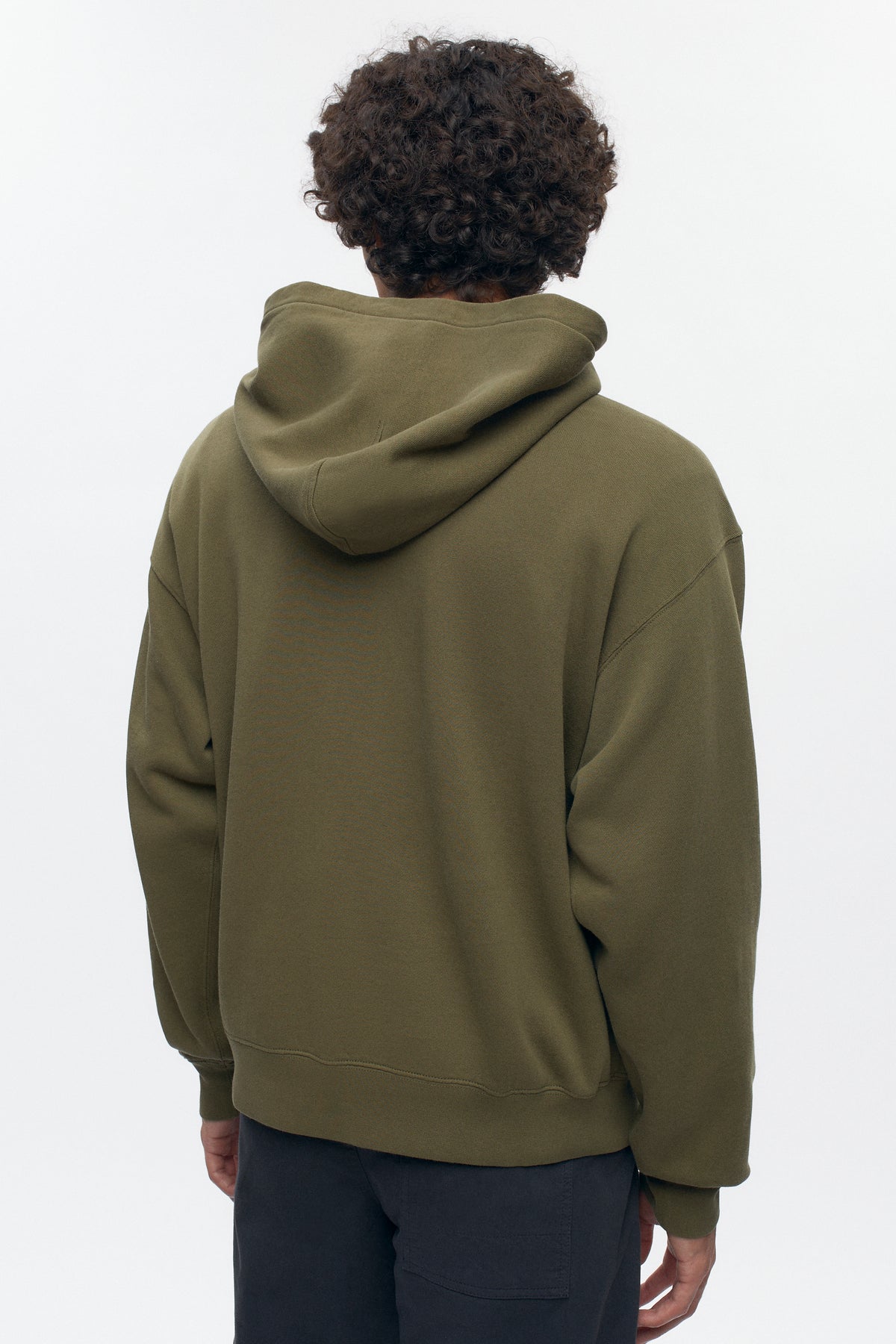 Men's Essential Hoodie  in Olive