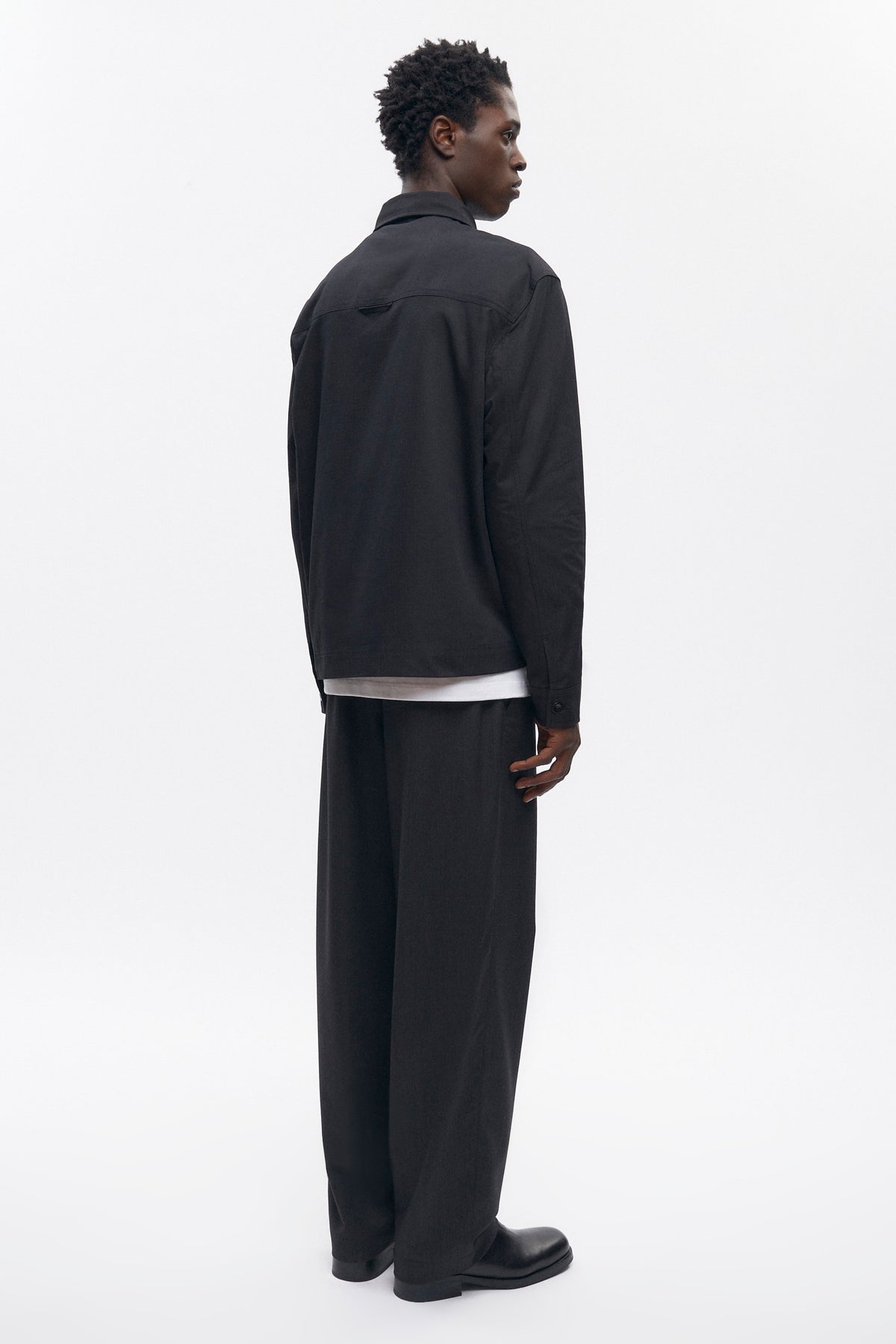 Chemise de jardinage pour homme en noir