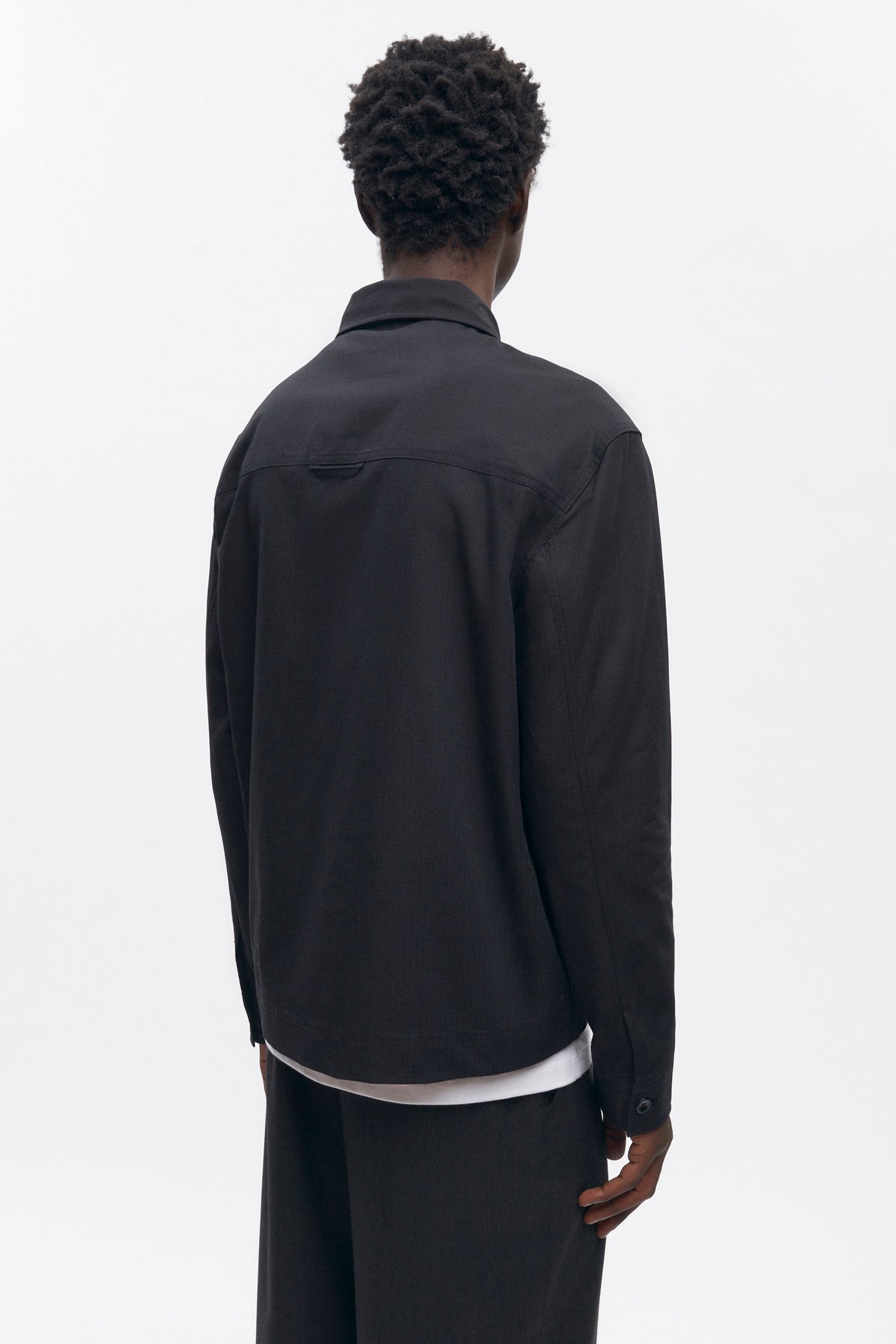 Chemise de jardinage pour homme en noir