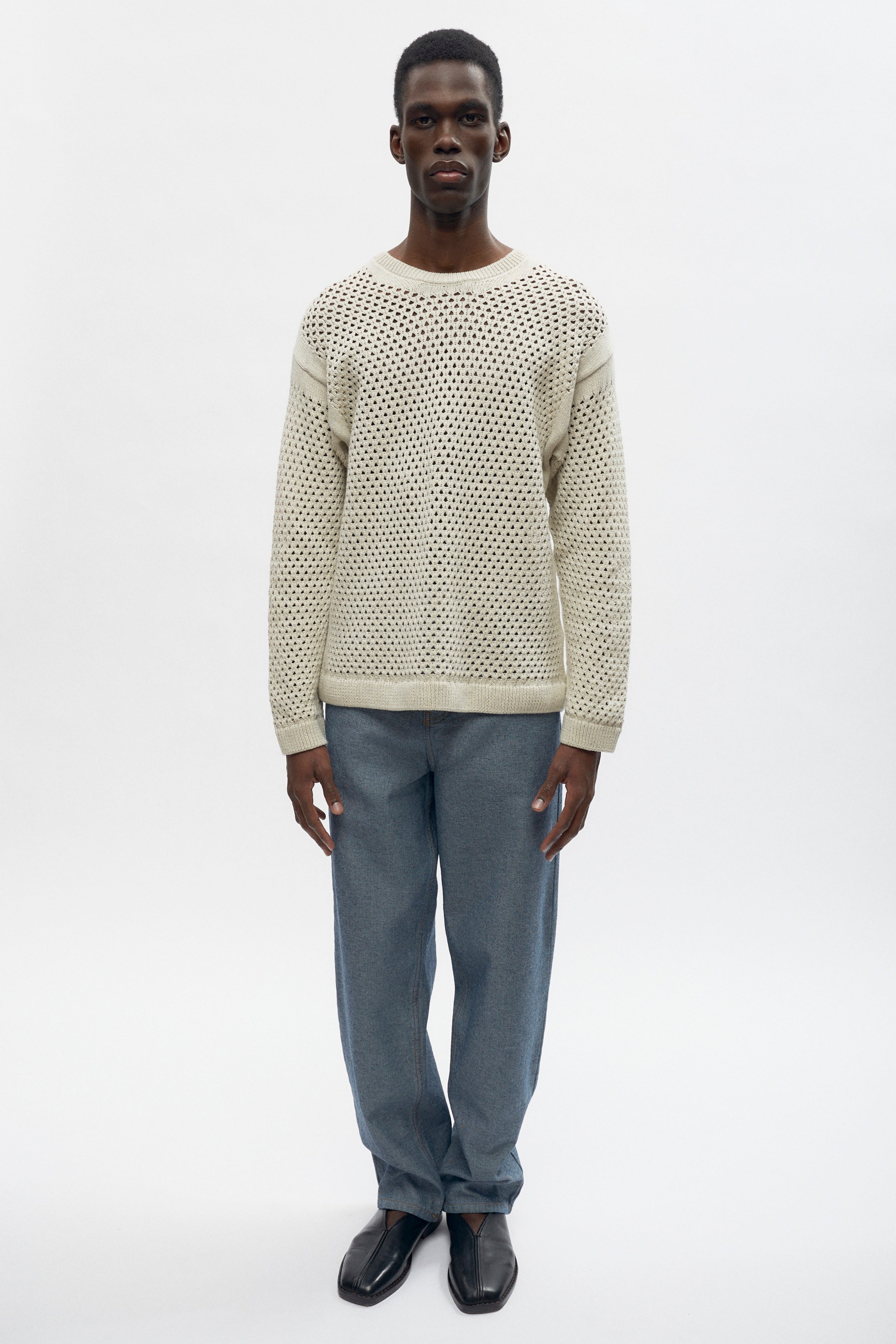 Mina Sweater in Oat Melange