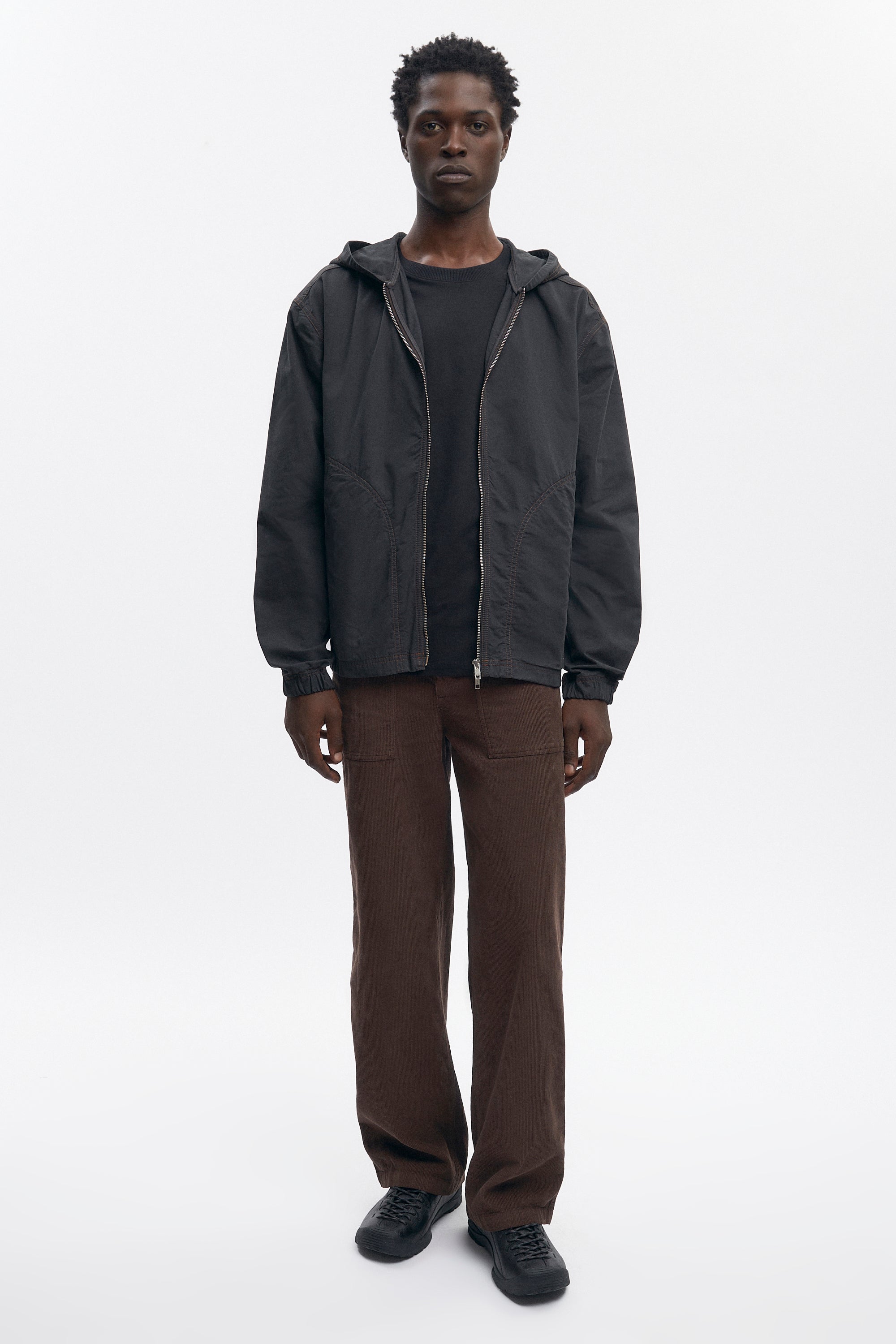 Tefnut Beach Hoodie in Black