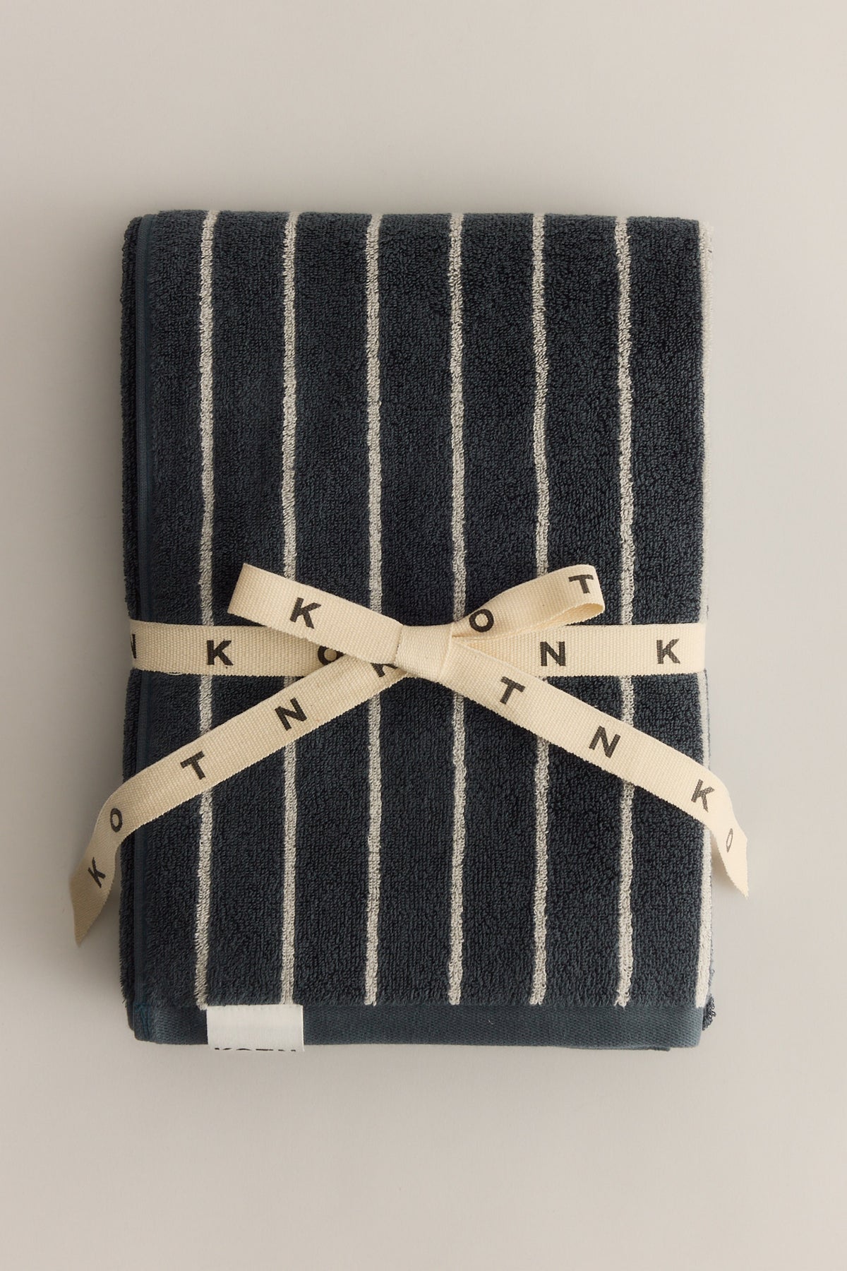 Egyptian Cotton Bath Sheet in Dark Slate/Aluminum