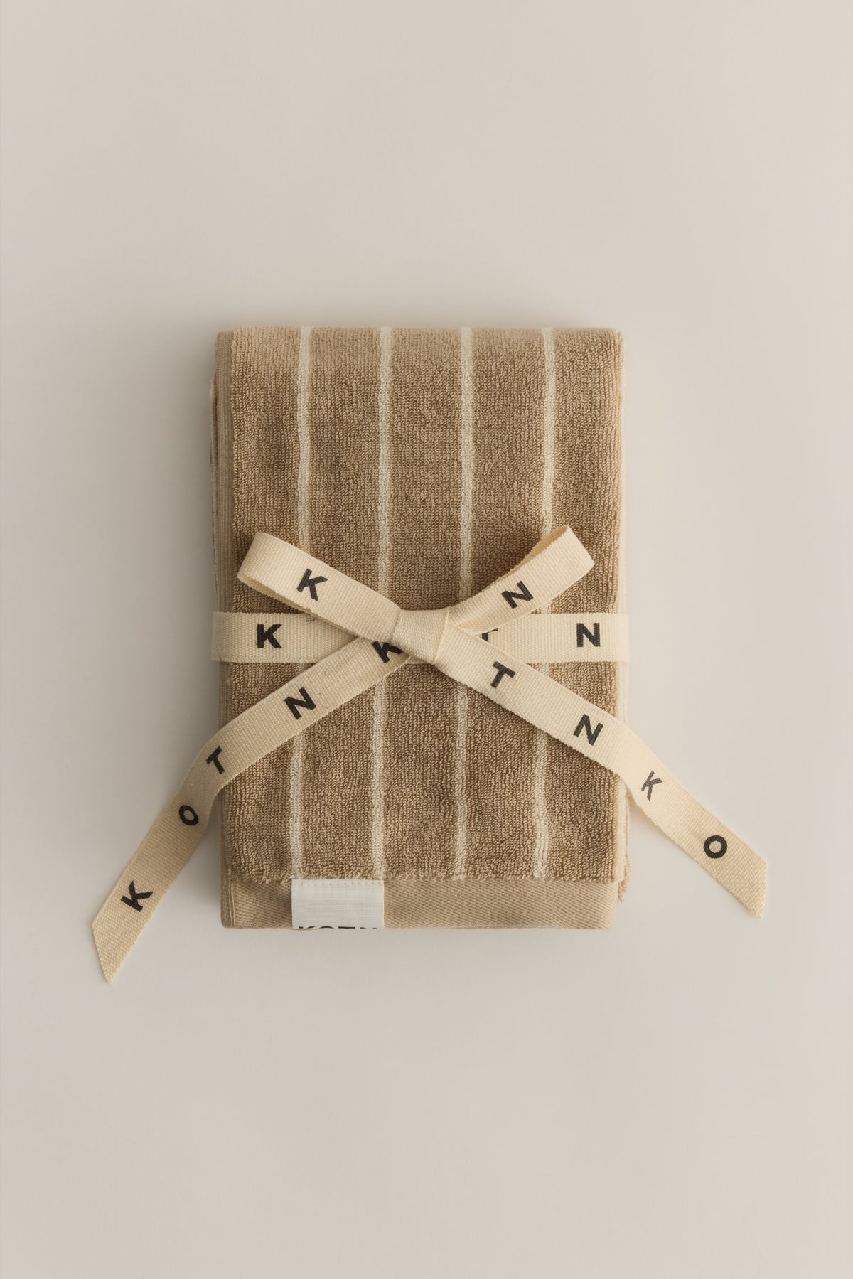Egyptian Cotton Hand Towel (2 Pack) in Natural/Cashmere