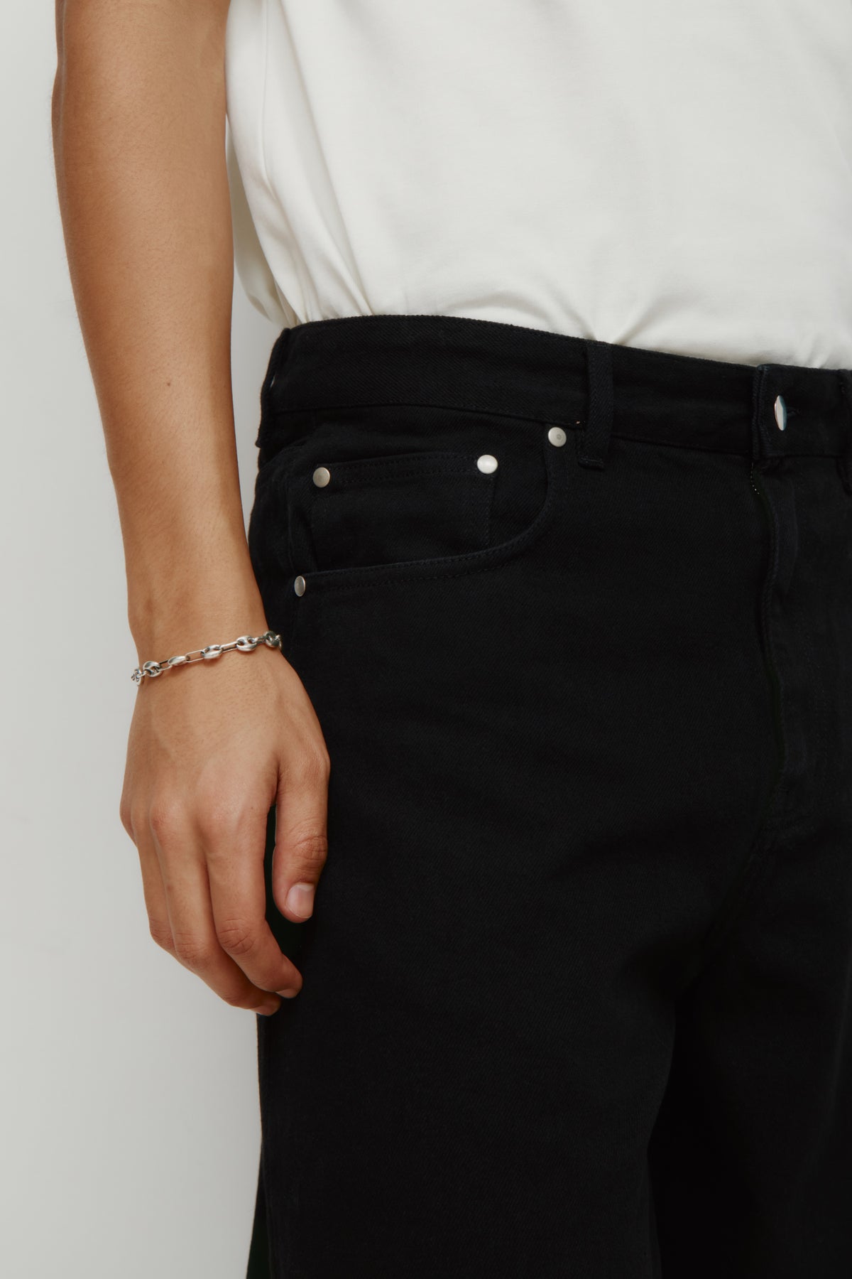 Antifit Denim in Black