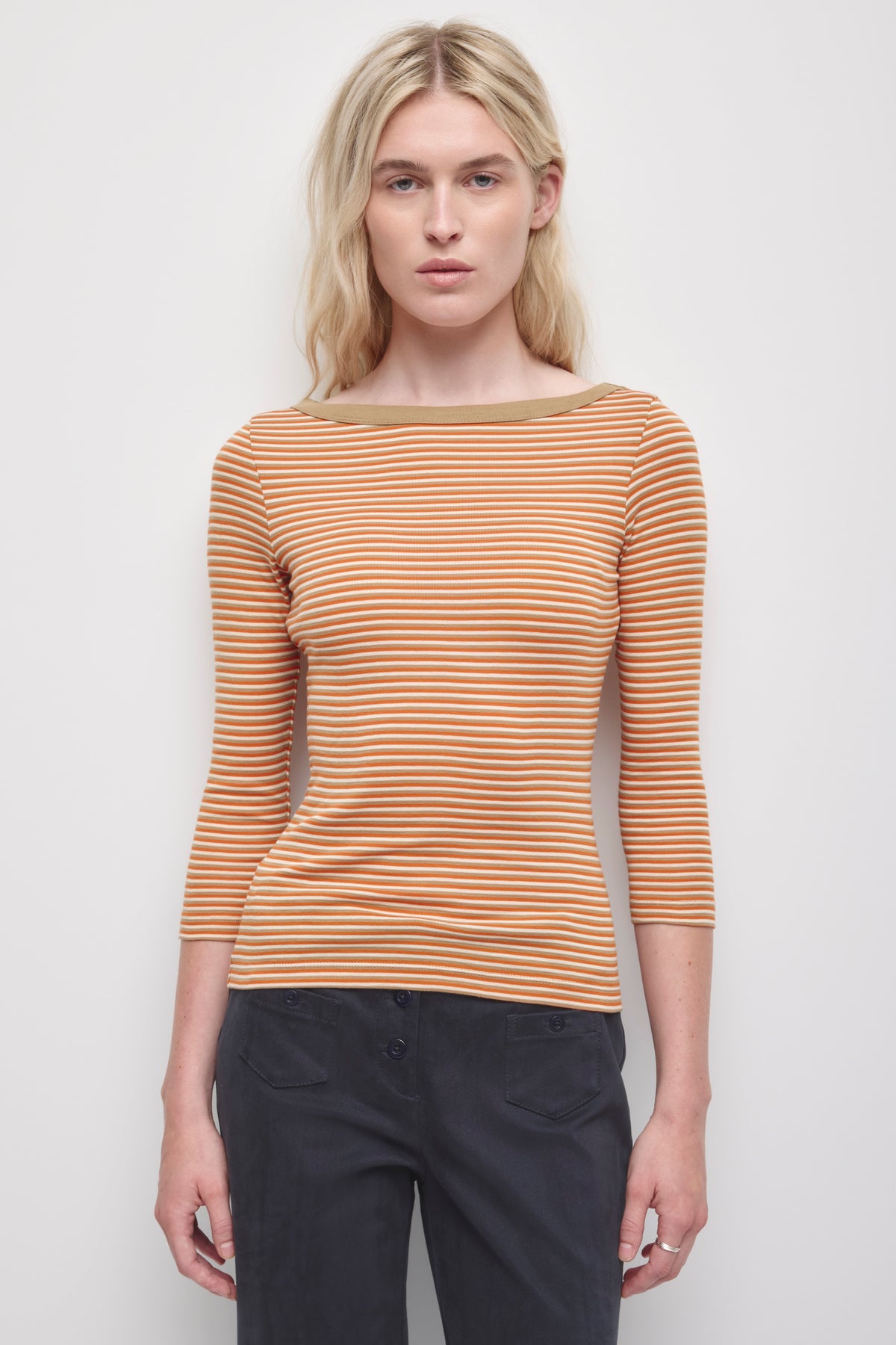 Model is 5'9" and is wearing a size XS.