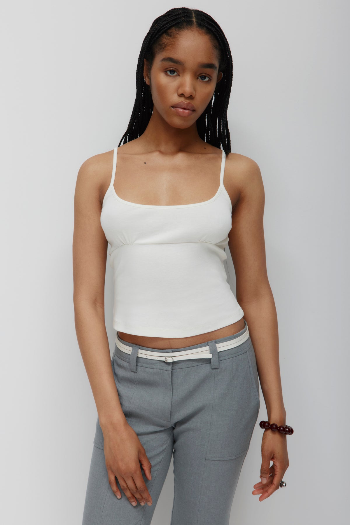 Model is 5’8” and is wearing a size XS.
