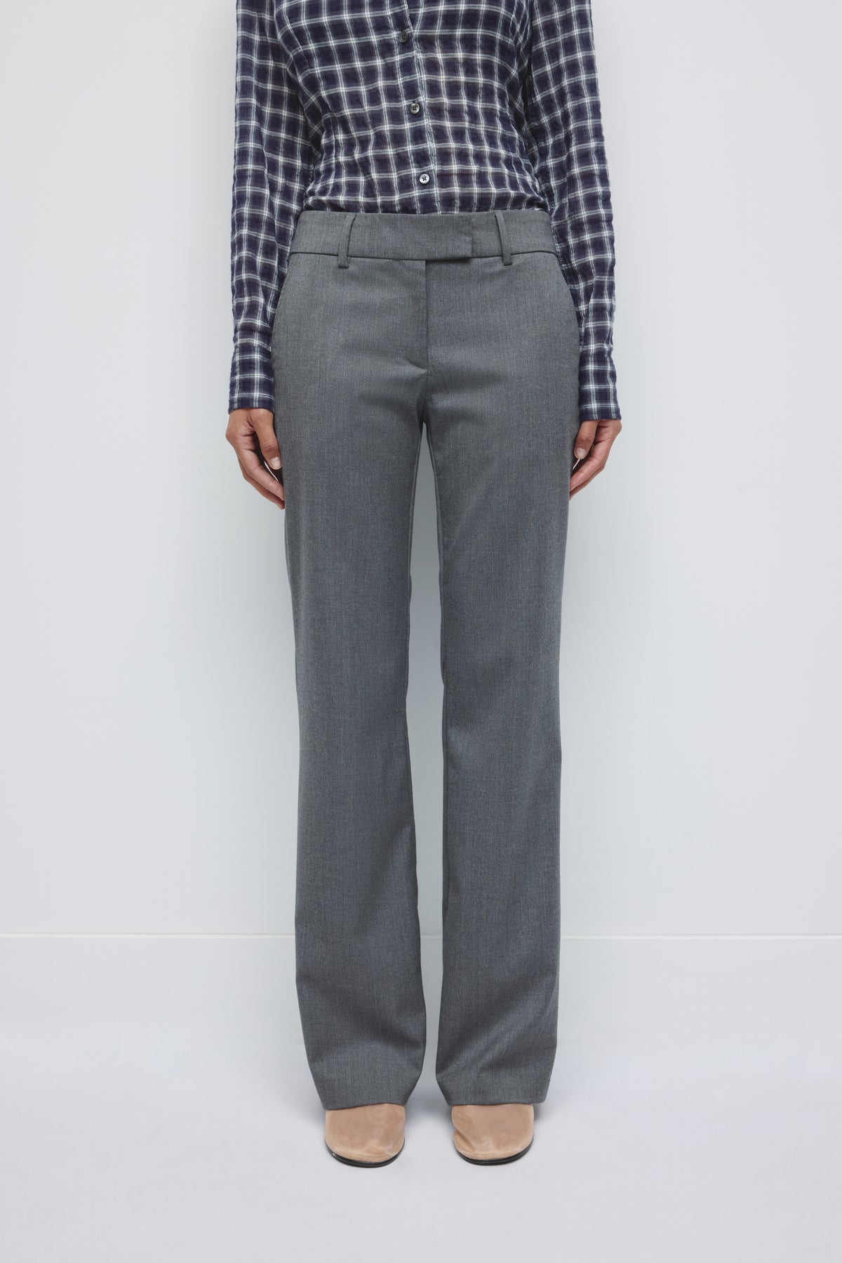Women's Iman Trouser in Charcoal Mix