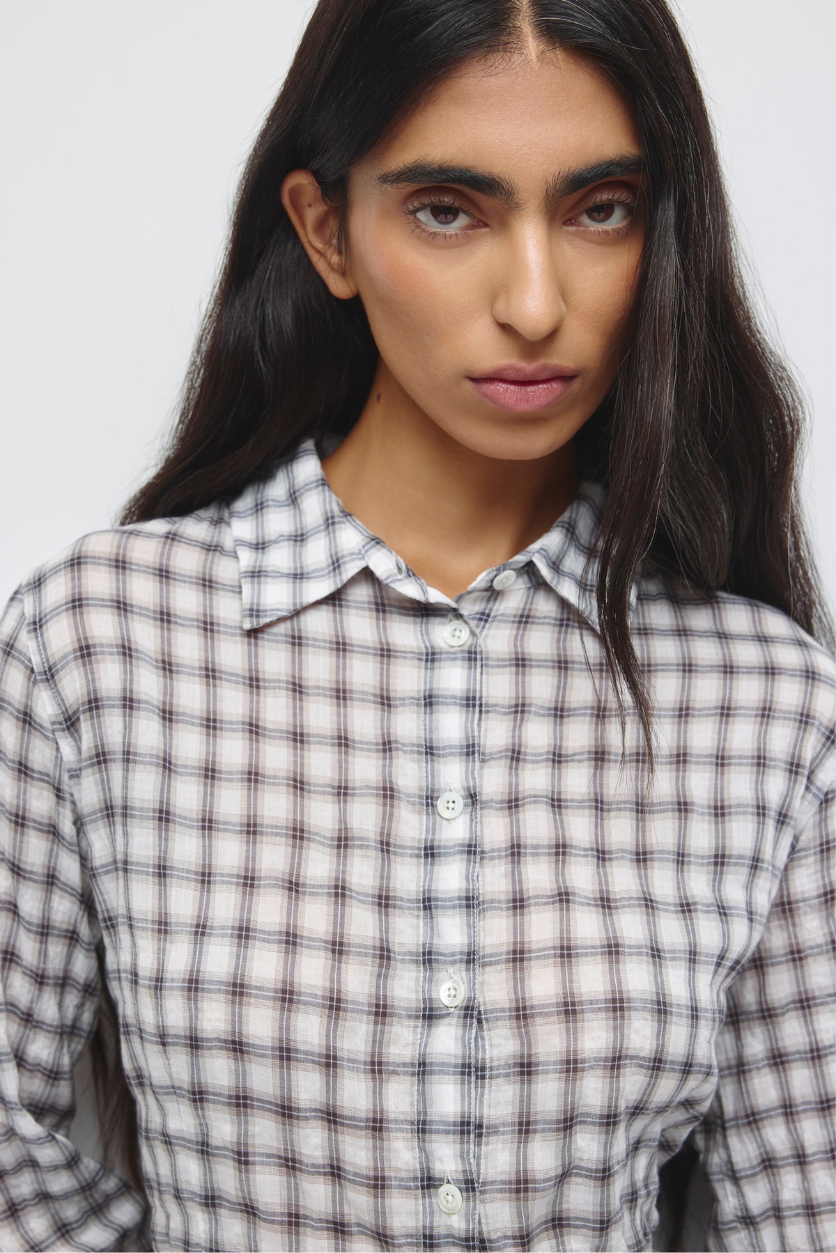 Women's Luma Check Shirt in Thunderstorm Check