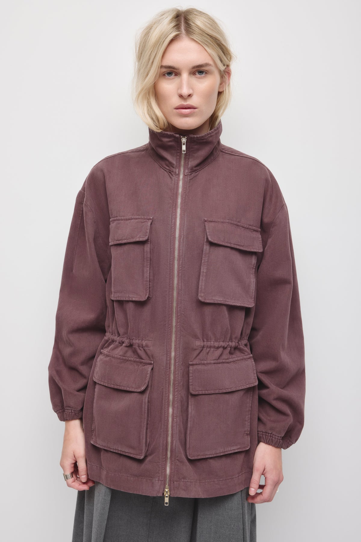 Model is 5’8” and is wearing a size XS.