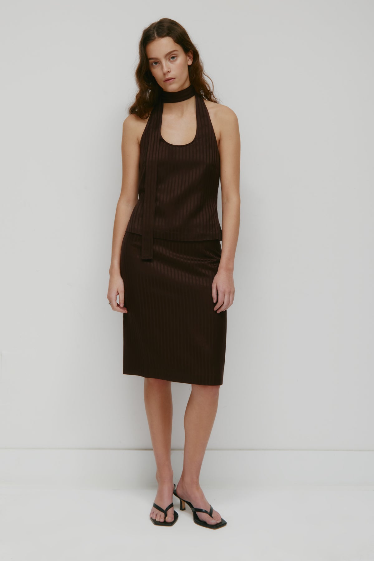 Model is 5’9” and is wearing a size 4.