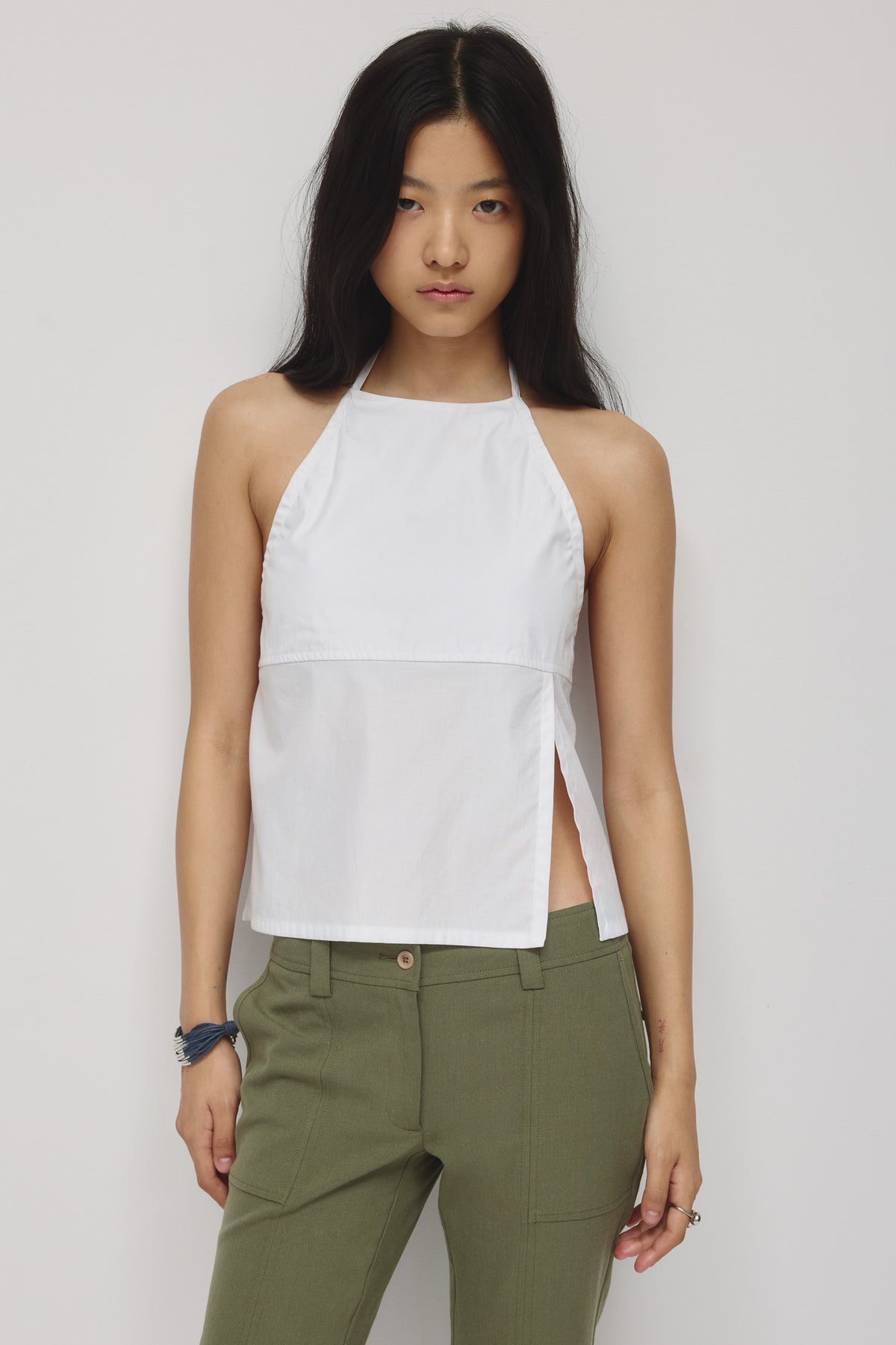 Model is 5’8” and is wearing a size XS.