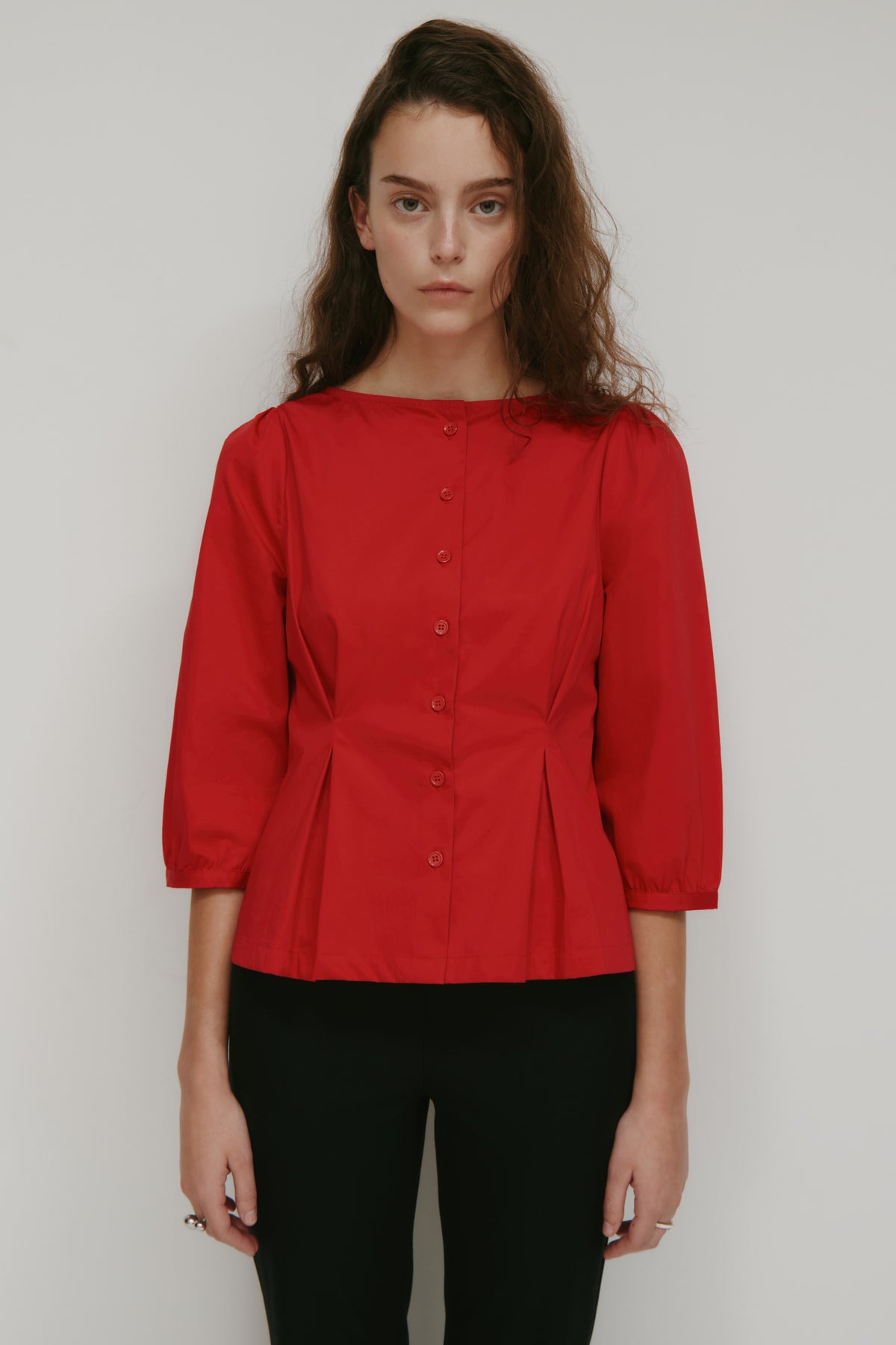 Model is 5’9” and is wearing a size S.