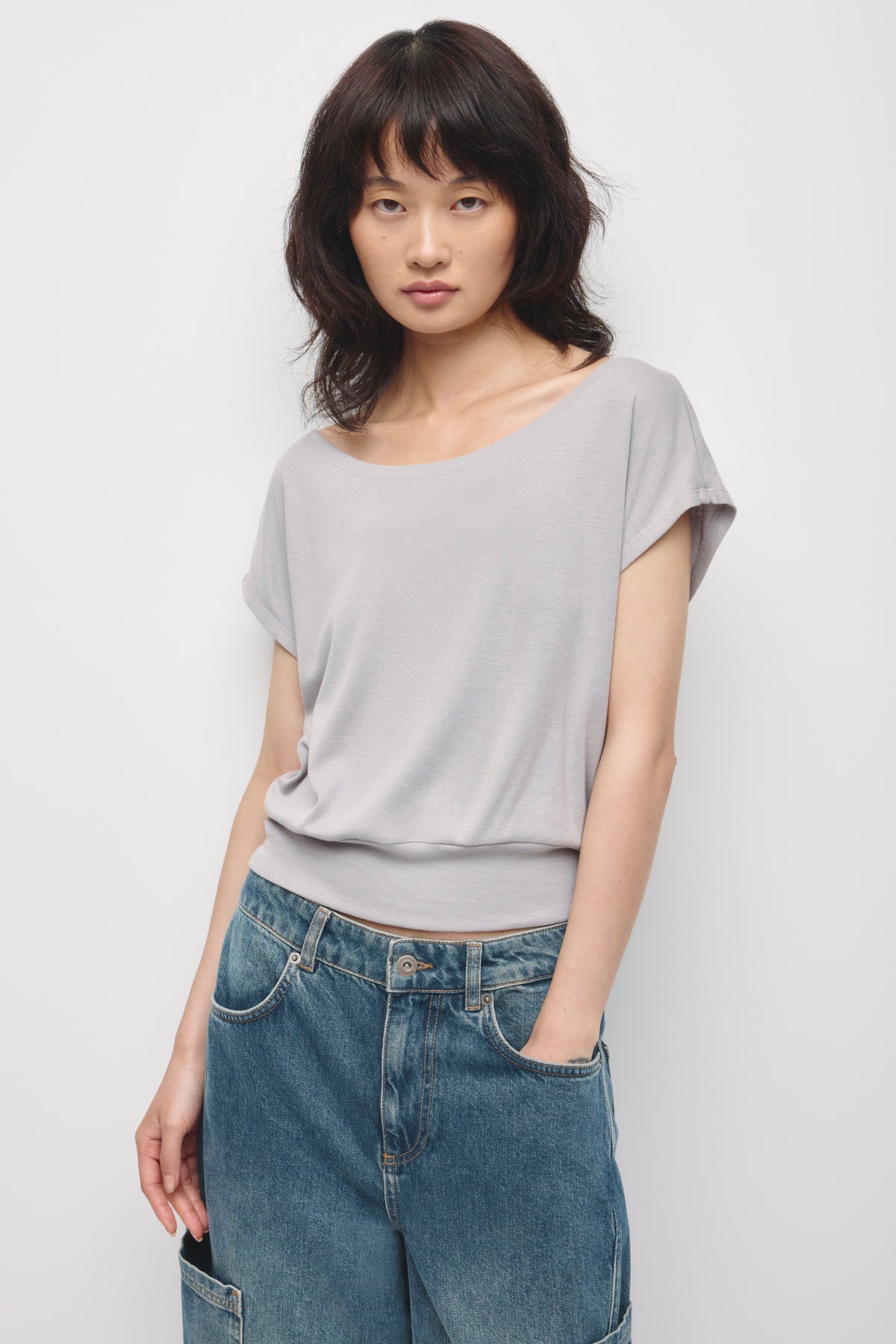 Model is 5’9” and is wearing a size XS.