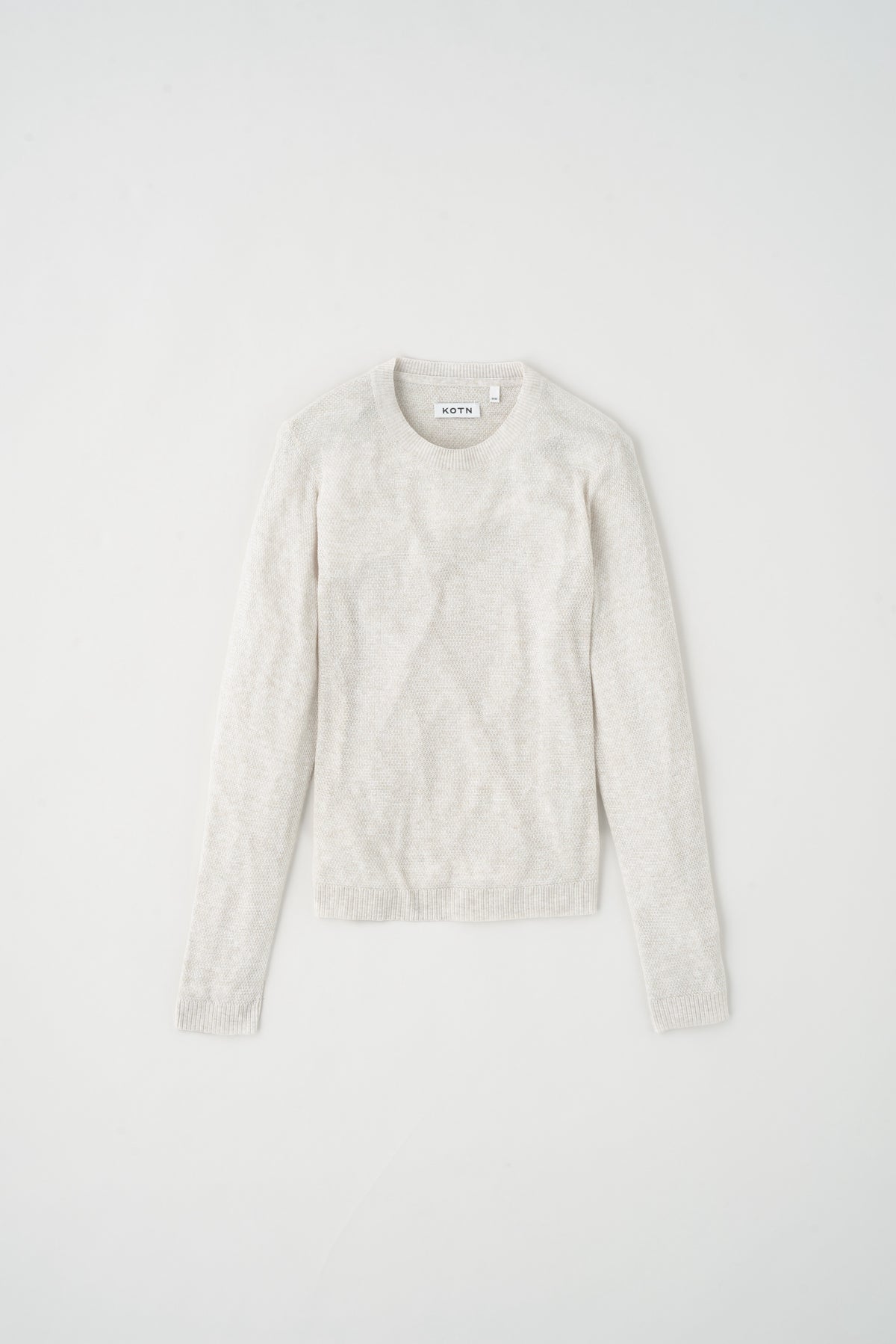 Women's Mesh Longsleeve in Natural