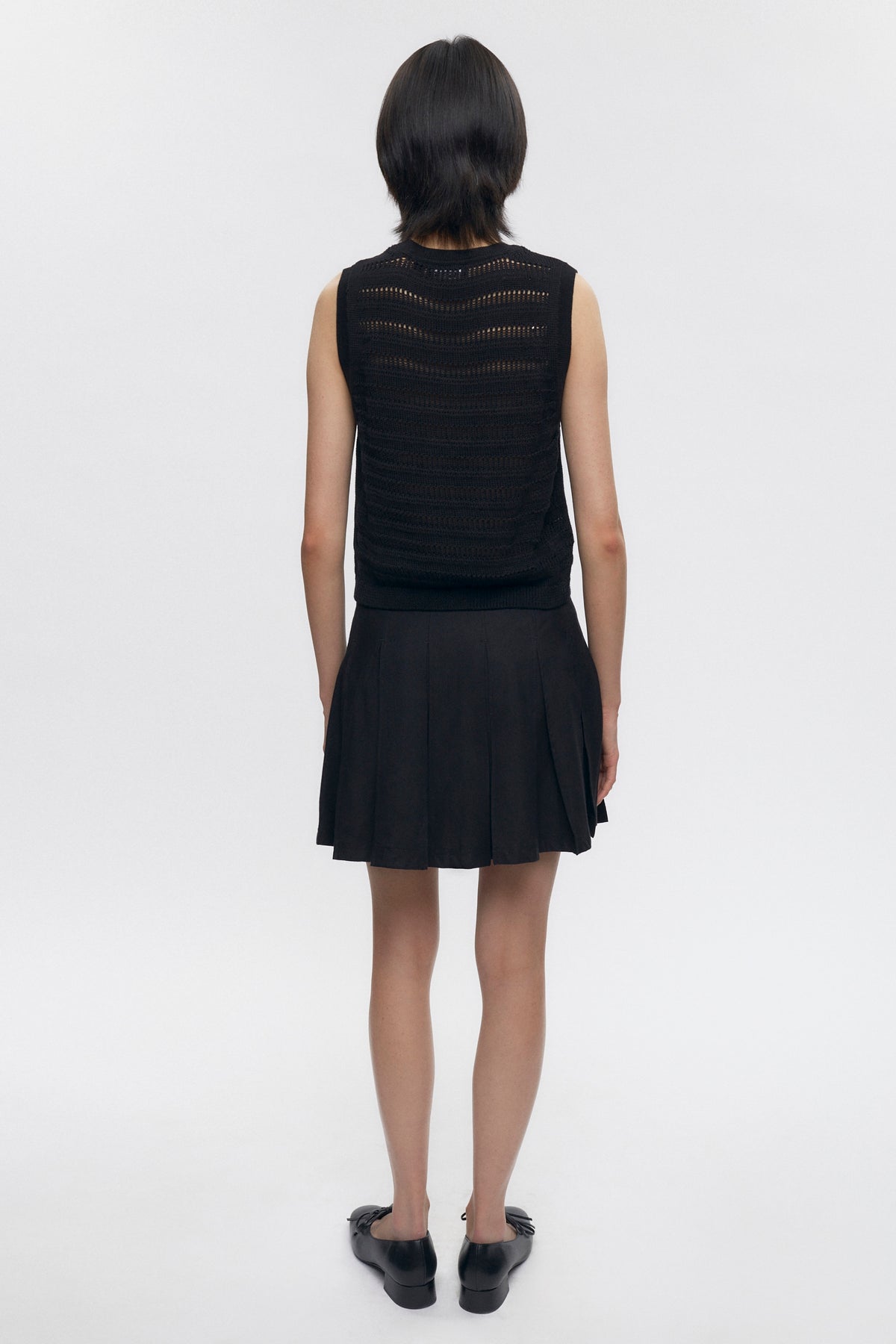 Women’s Acacia Knit Tank in Black