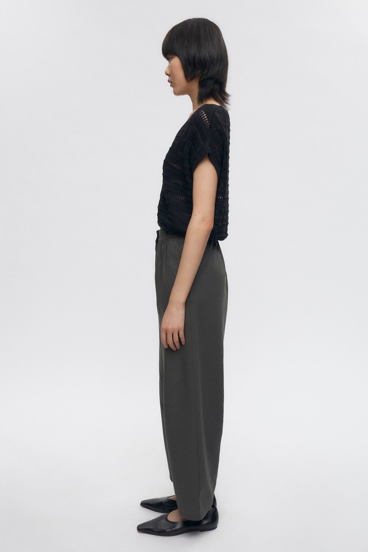 Women’s Acacia Knit Vest in Black