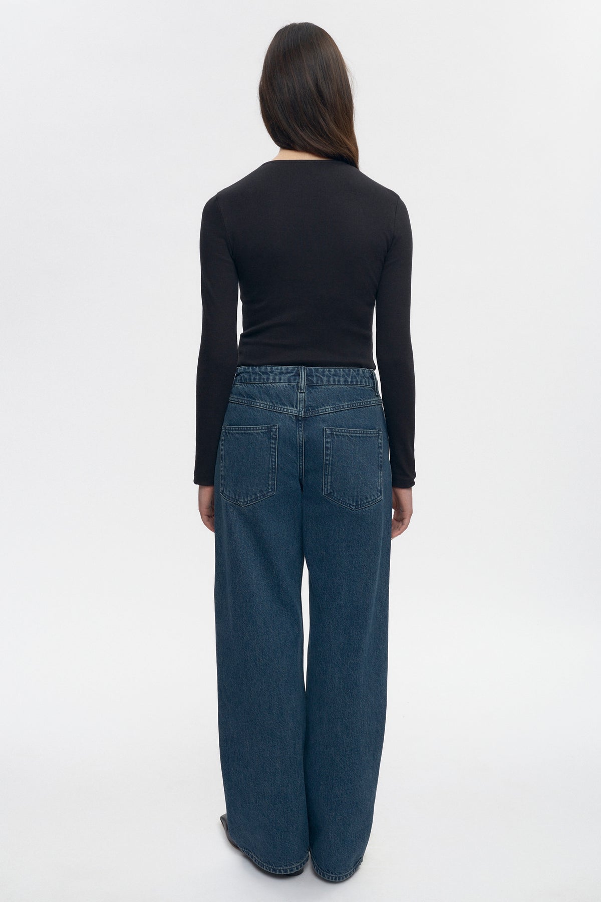 Women’s Asymmetric Neckline in Black
