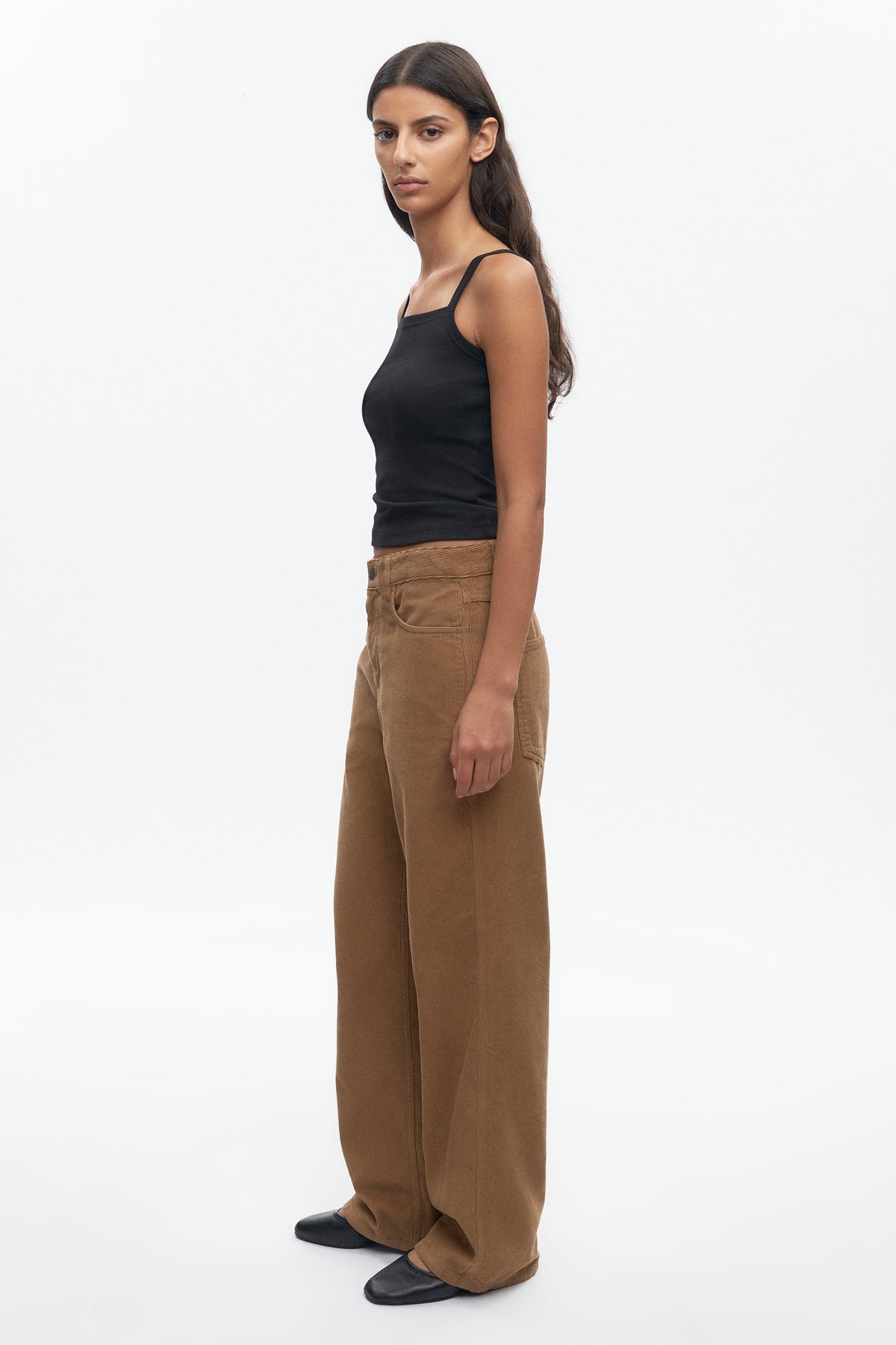 Women's Cord Taba Pant in Otter