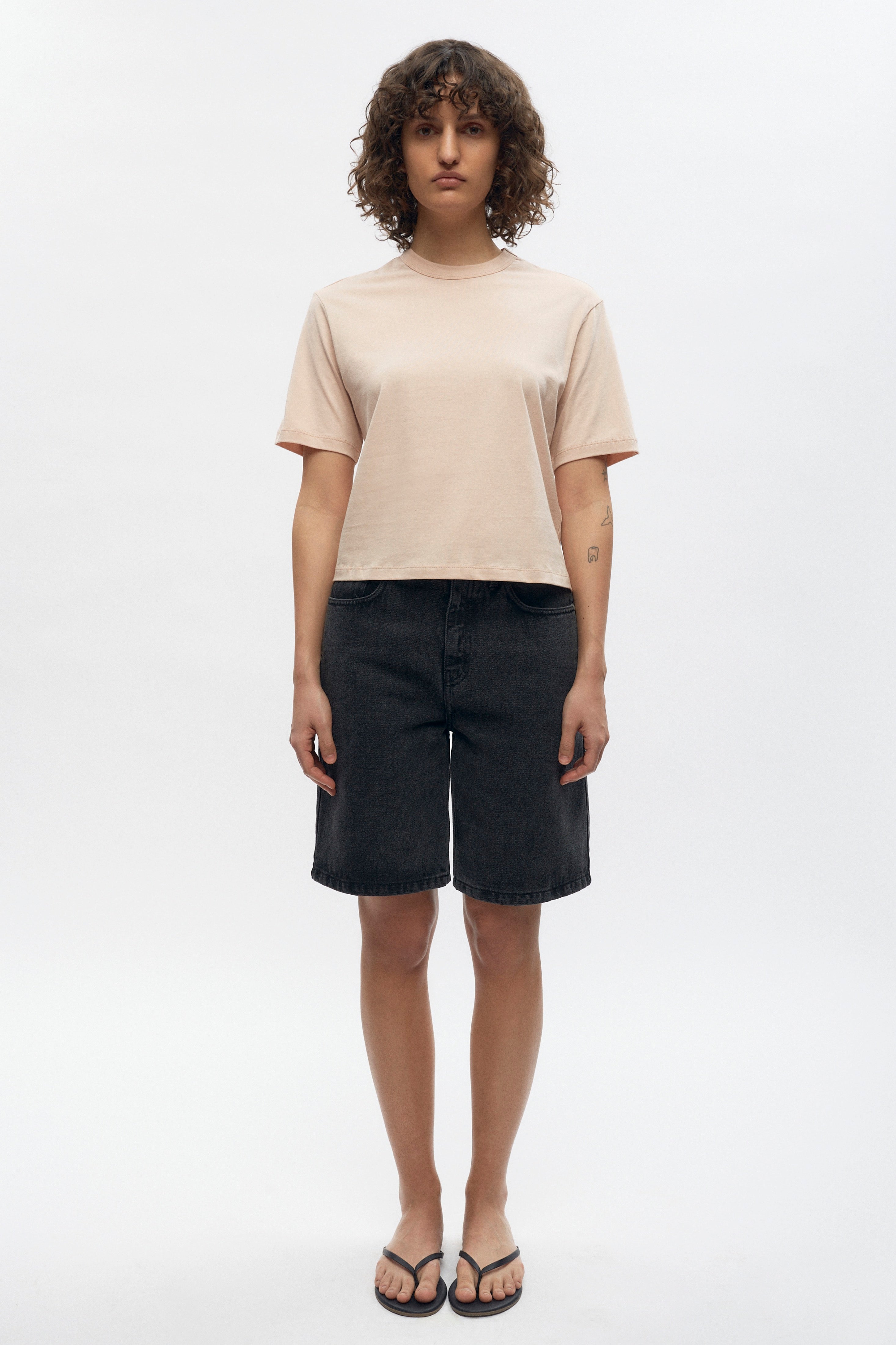 Women's Easy Crew in Cameo Rose