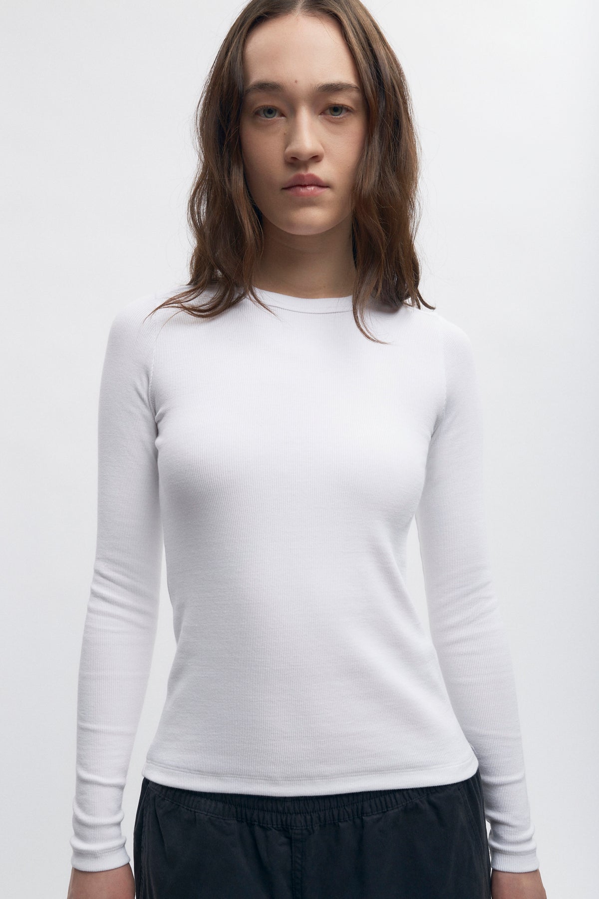 Fitted Rib Longsleeve