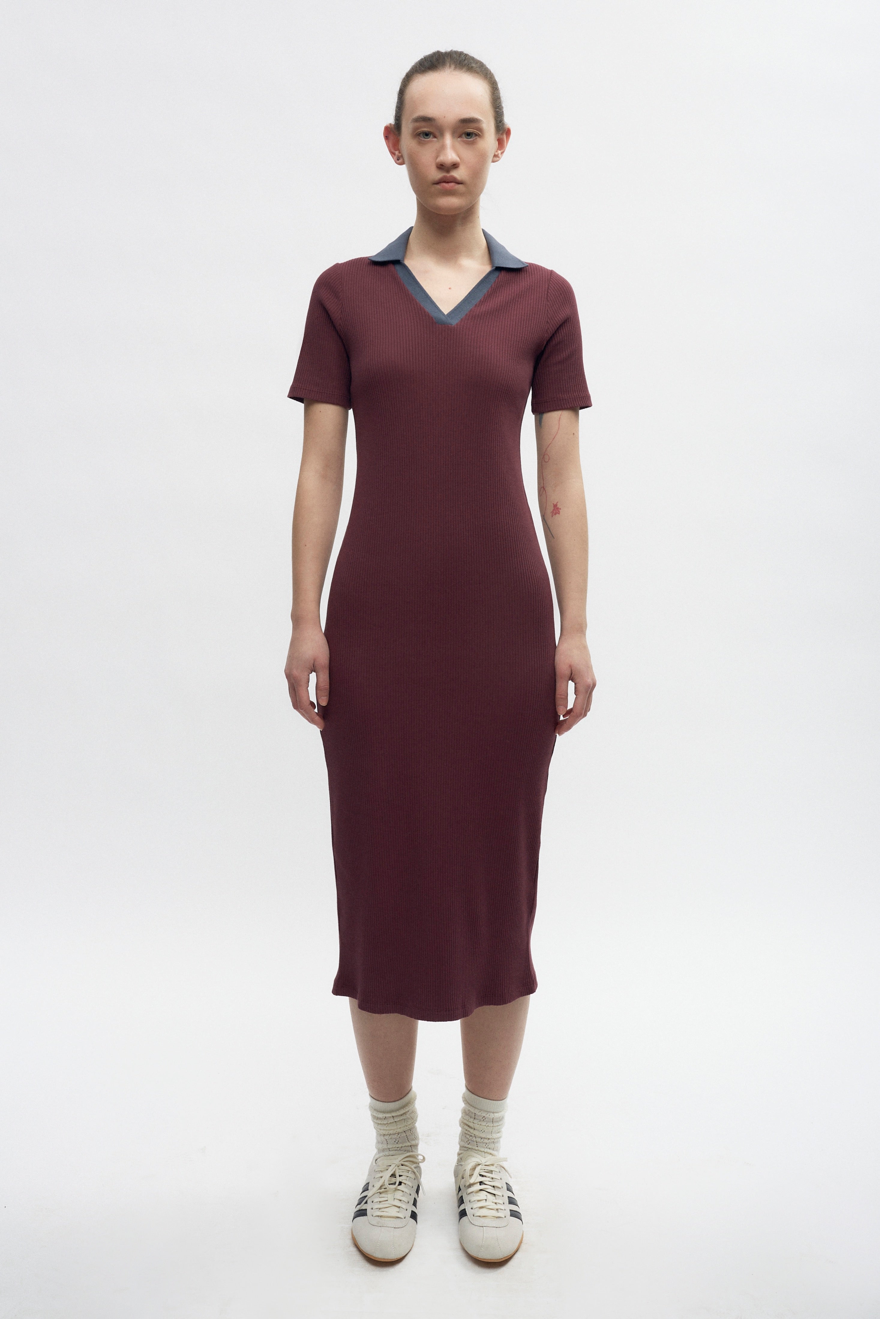 Women's Garden City Dress in Plum/Dark Dusk