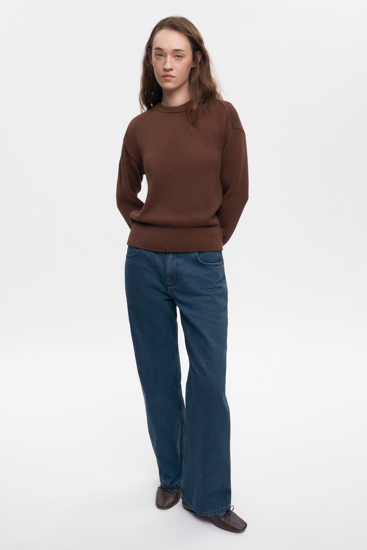 Pull Hamatah pour femmes en cocoa