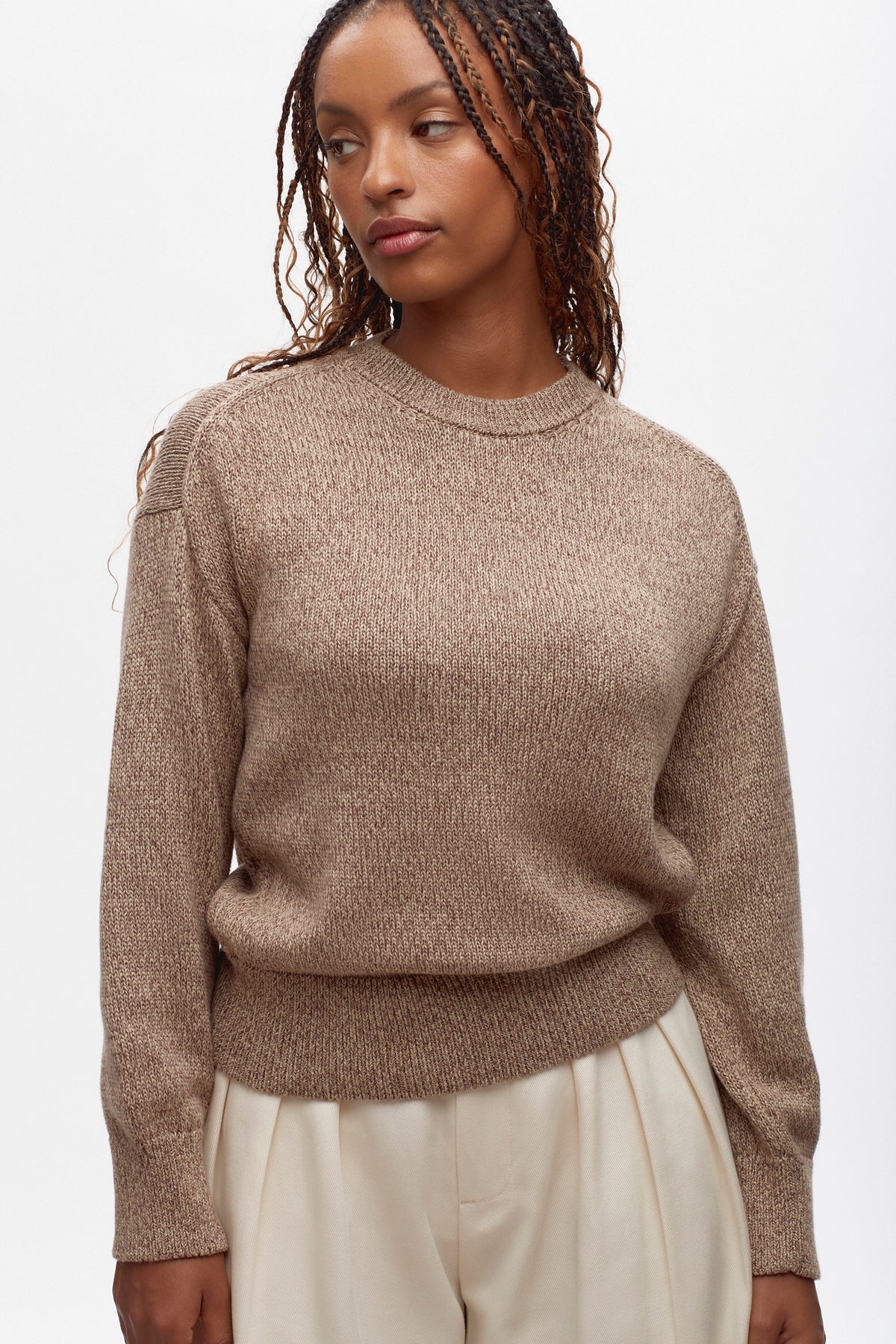 Hamatah Sweater Umber Melange