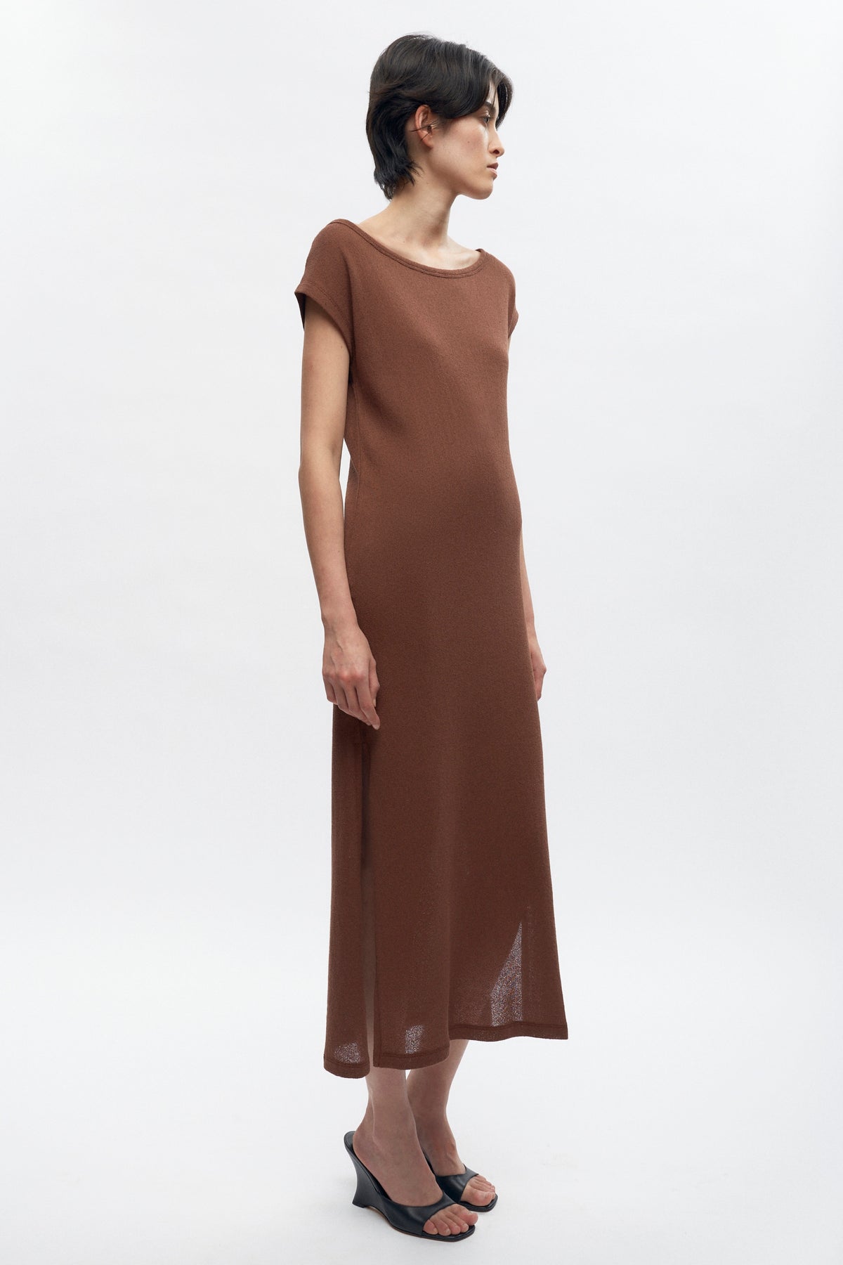 Luxor Jersey Dress Cappuccino