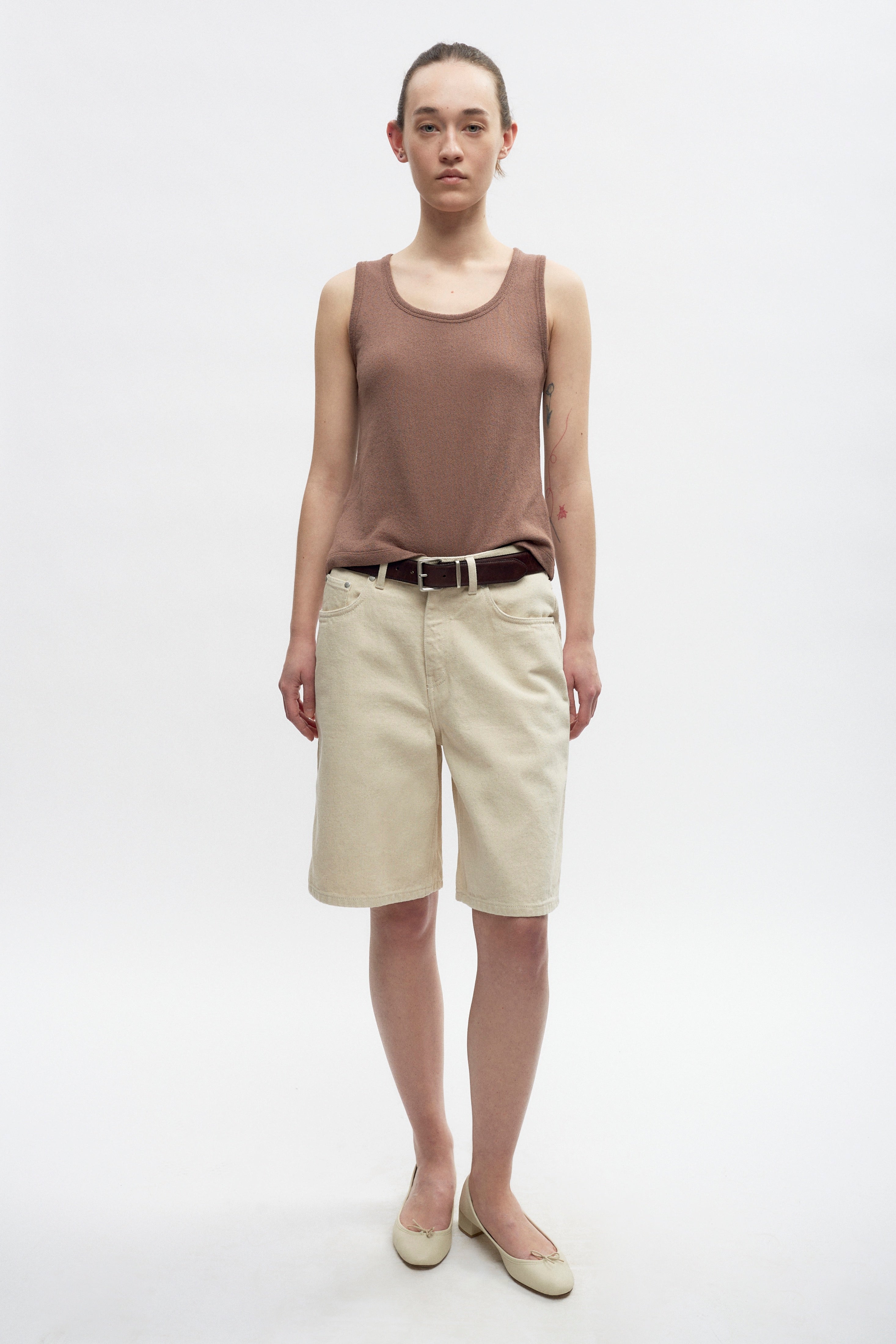 Women's Luxor Jersey Tank in Acorn