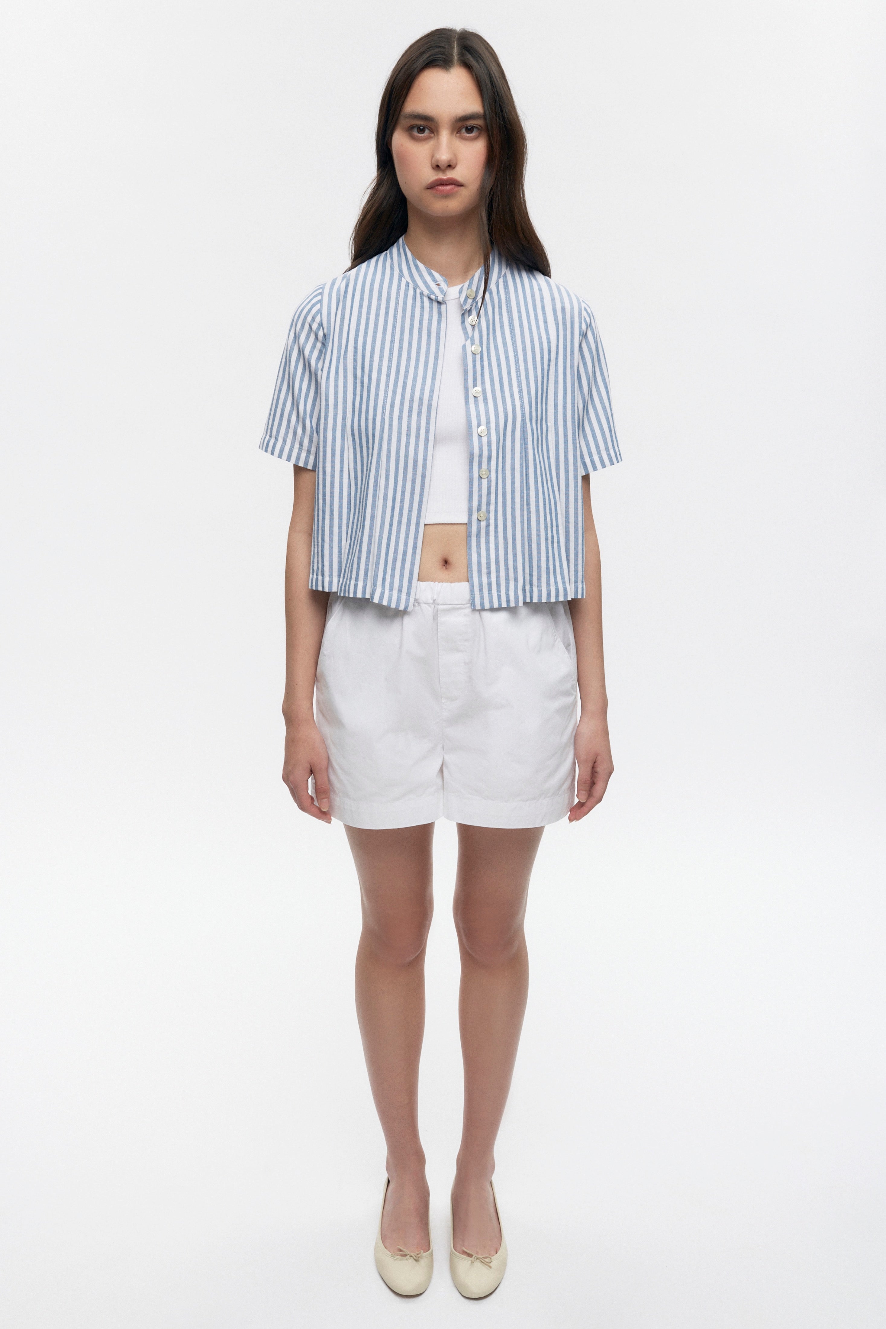 Women's Merire Pull On Shorts in White