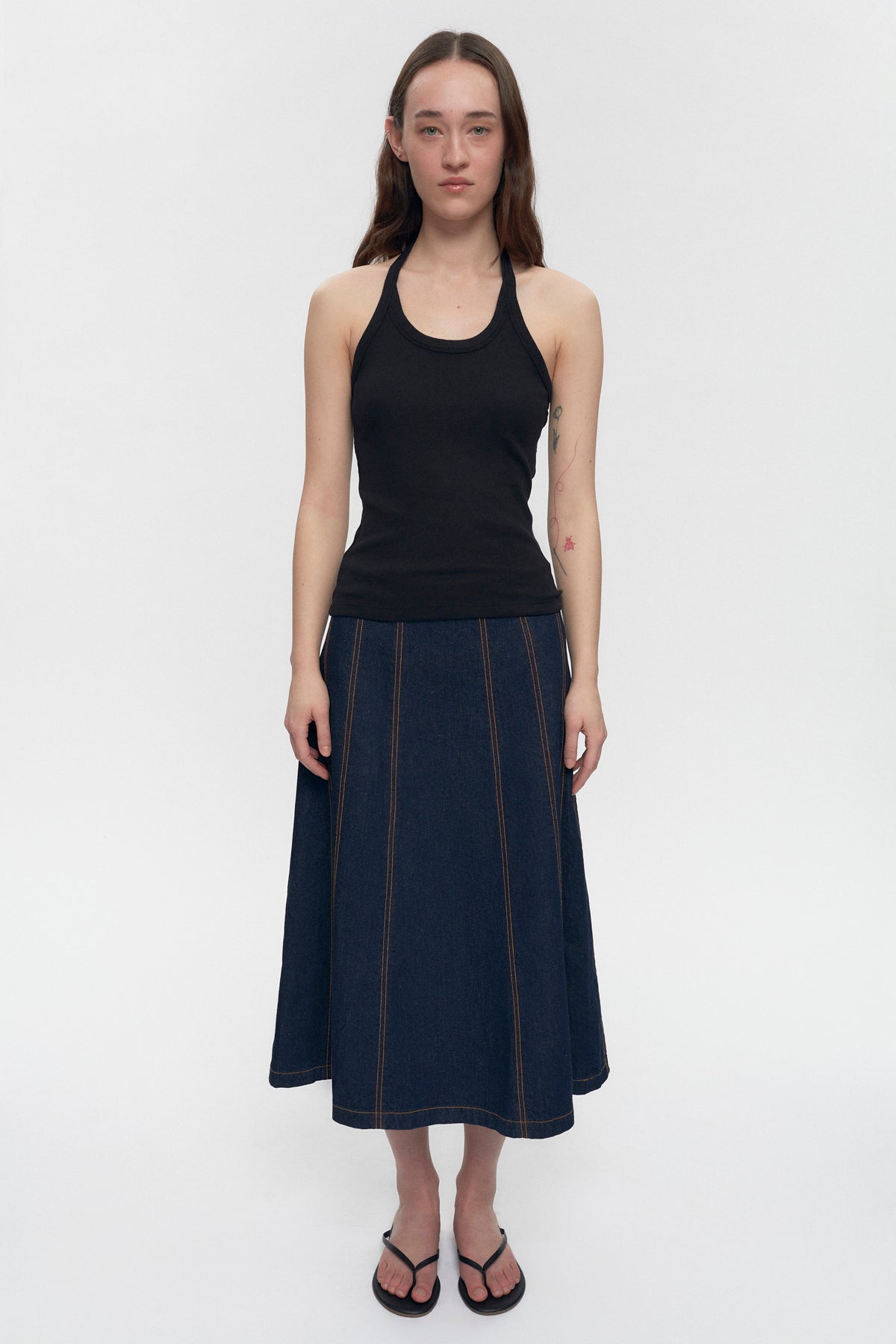 Radio Skirt Midnight Wash