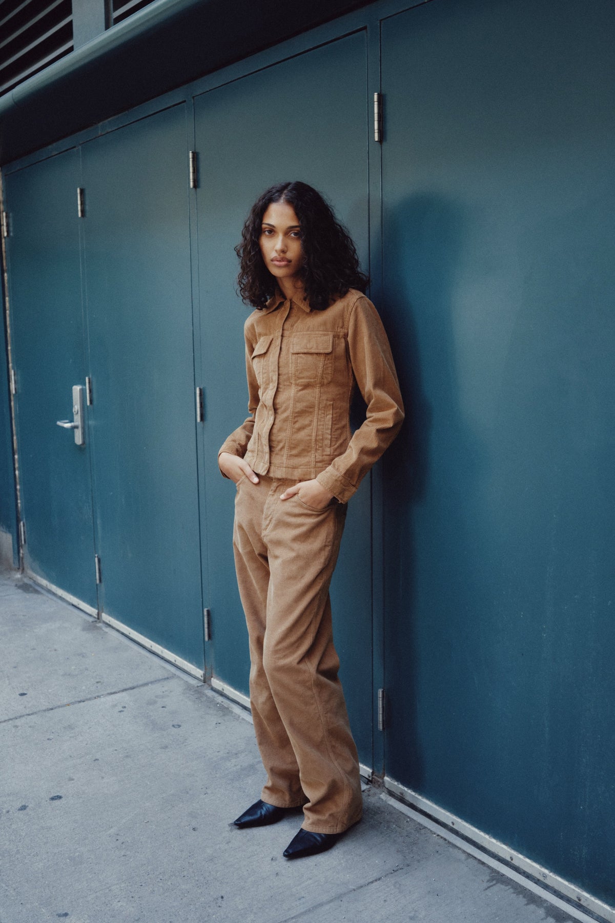 Women's Cord Taba Pant in Otter