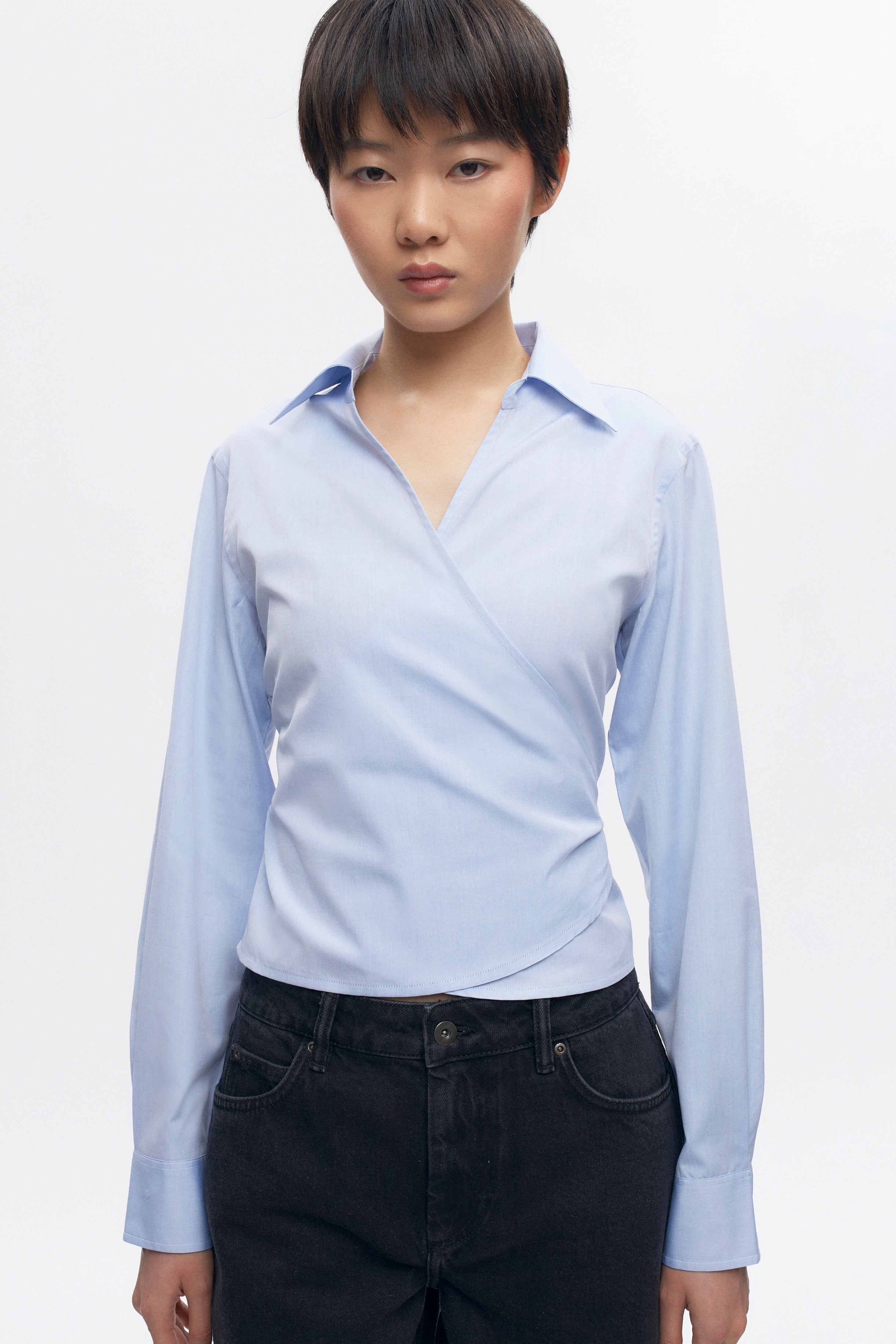Women's Wrap Shirt in Air